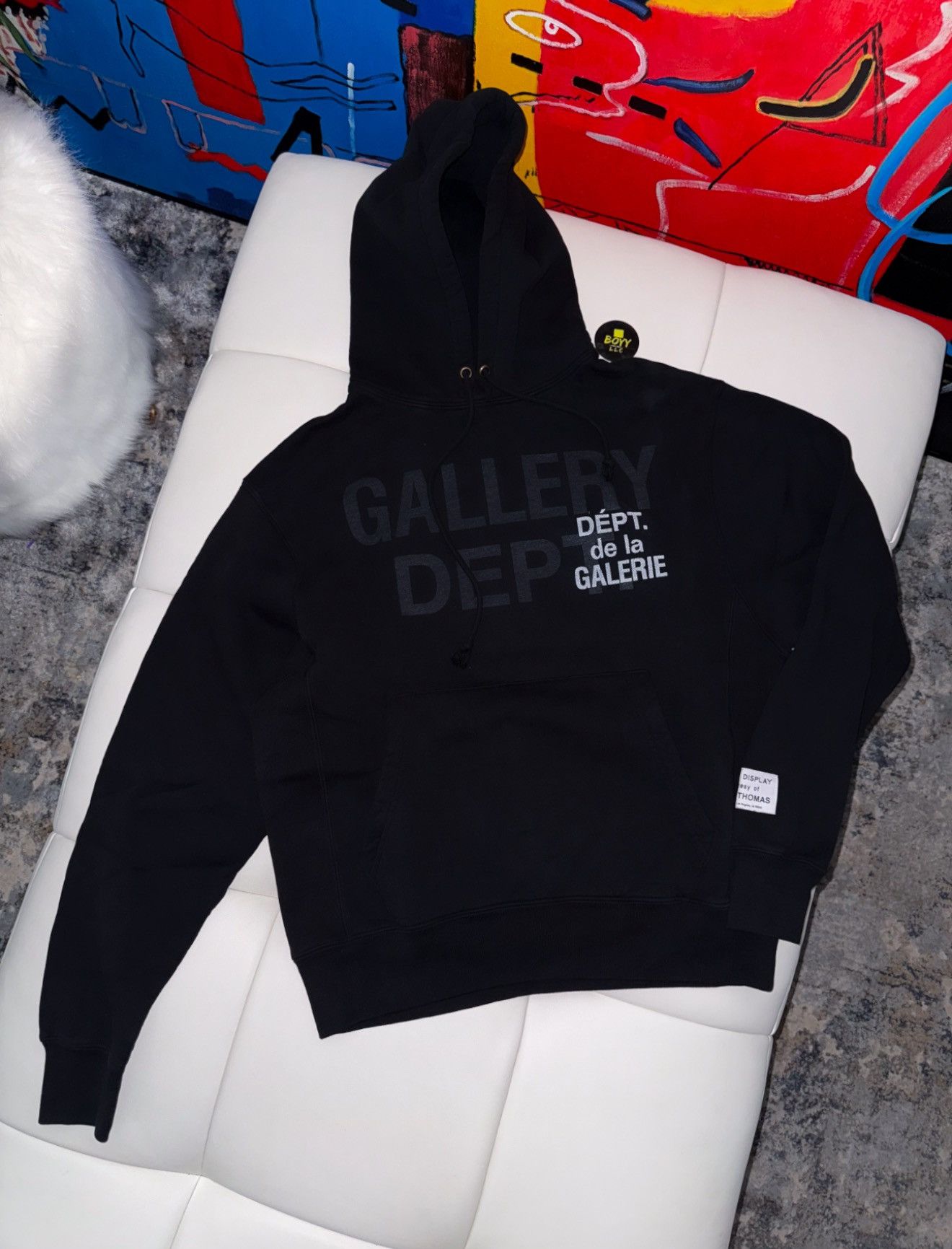 Gallery Dept. Gallery dept logo hoodie Size US S / EU 44-46 / 1 - 1 Thumbnail