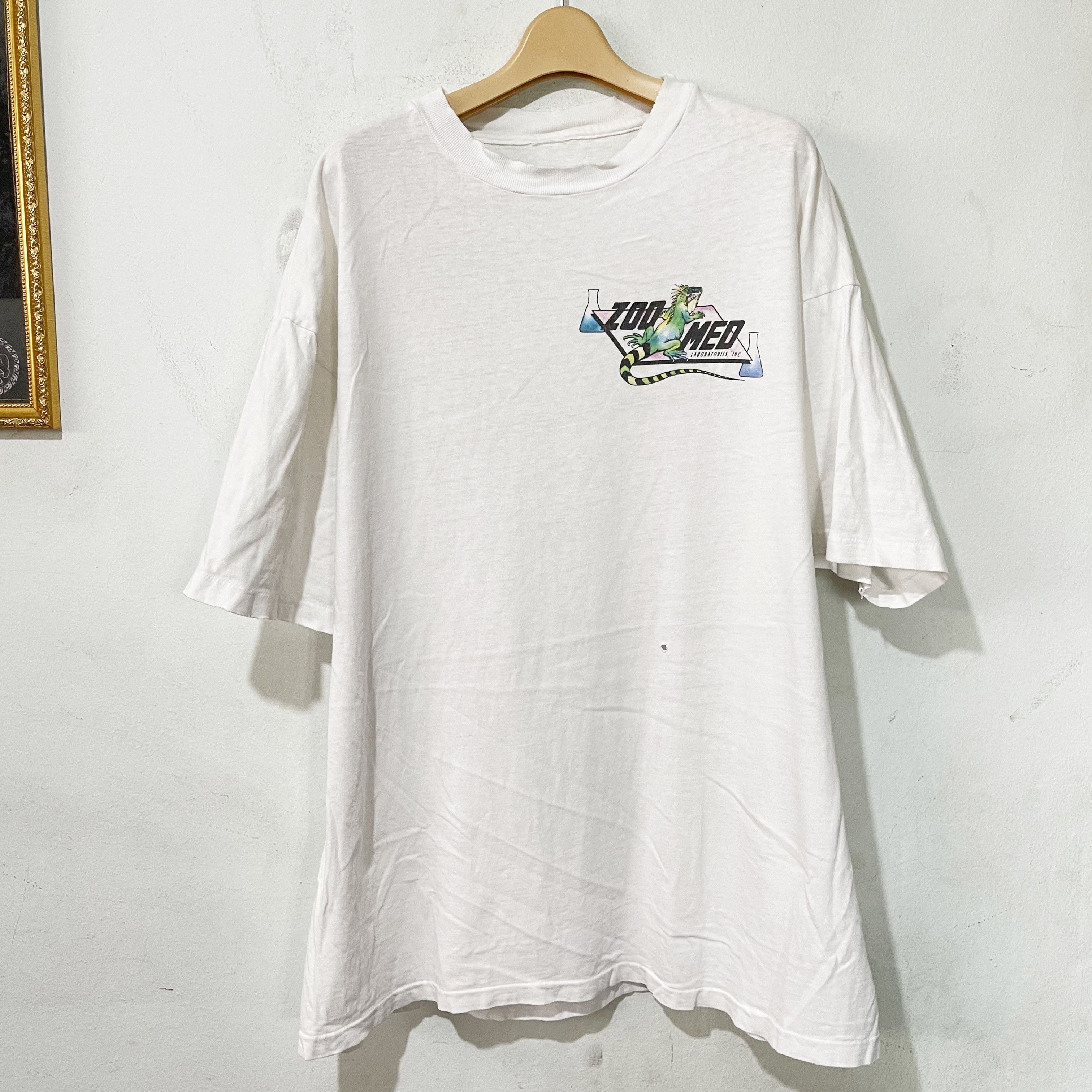 Vintage Vintage 90s Zoo Reptiles T-Shirt Size US XL / EU 56 / 4 - 3 Thumbnail