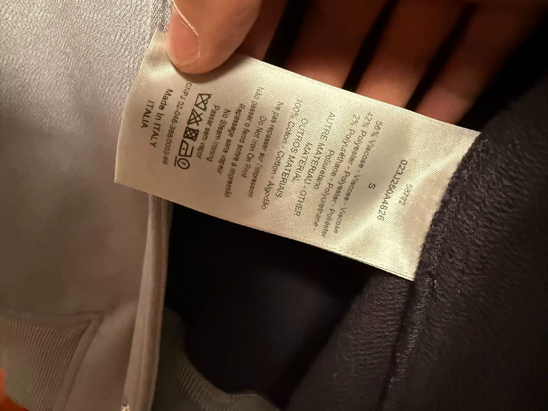 Dior dior jacket in misty blue for sale Size US XXL / EU 58 / 5 - 2 Thumbnail