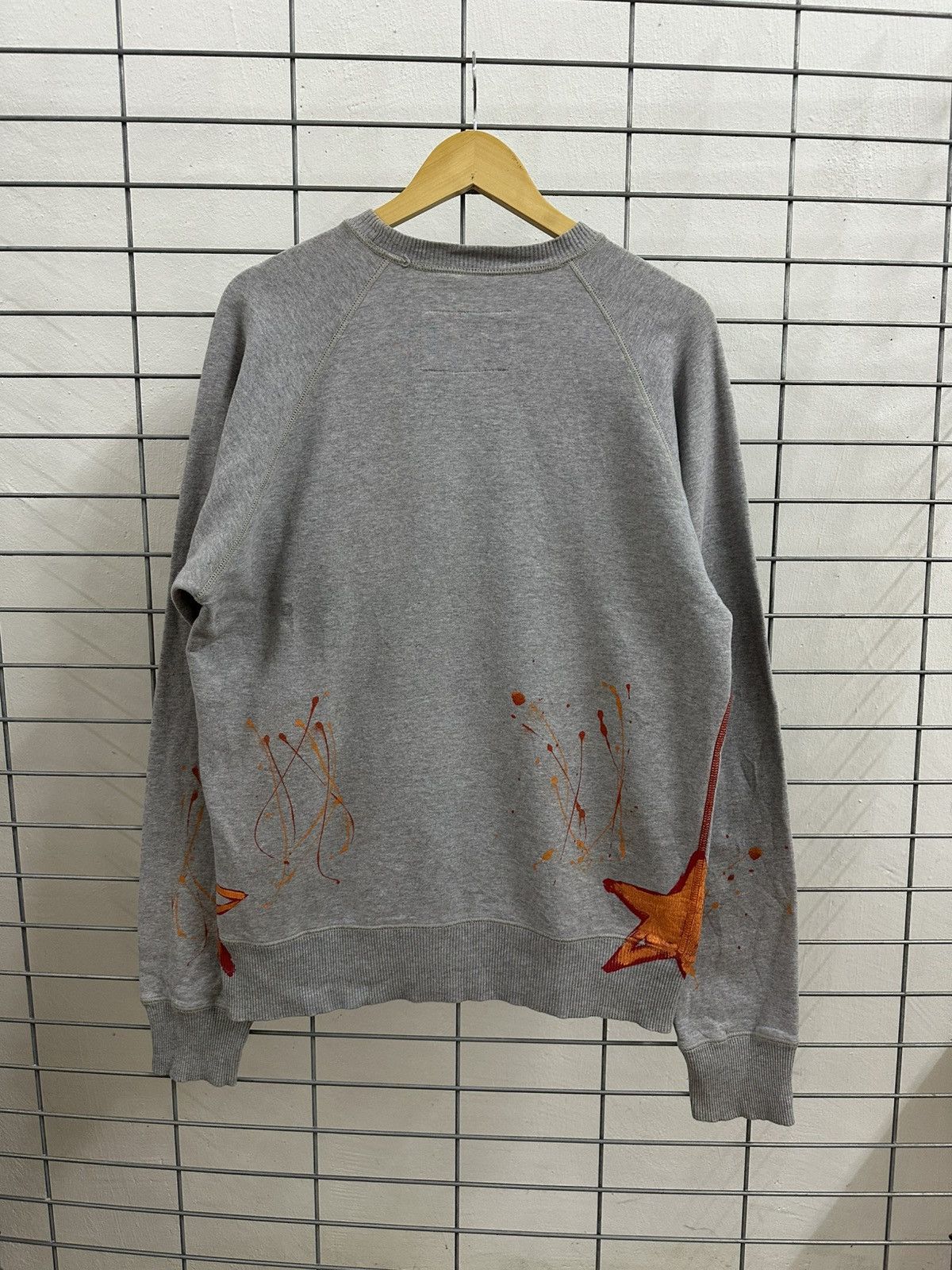 Diesel Vtg Diesel Industry Futuristic Dream Y2K Splatter Sweatshirt Size US L / EU 52-54 / 3 - 2 Thumbnail