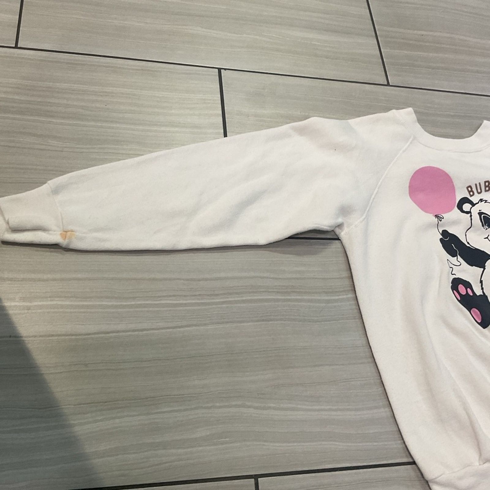 Vintage Vintage 90s "Bubbles of Joy" Panda Sweater Size US L / EU 52-54 / 3 - 4 Thumbnail