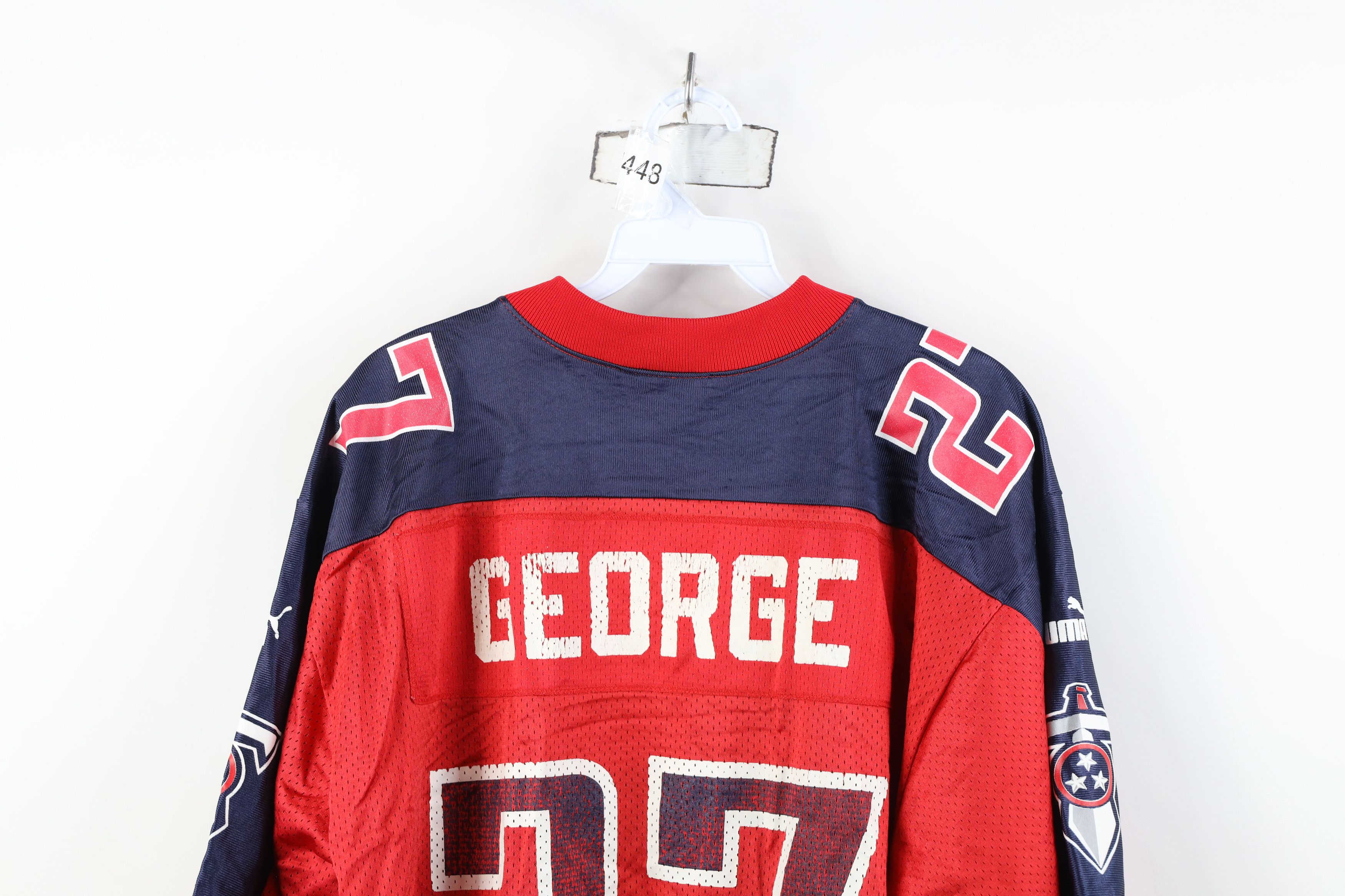 Puma Vintage 90s Puma George Tennessee Titans Football Jersey Red Size US M / EU 48-50 / 2 - 14 Thumbnail
