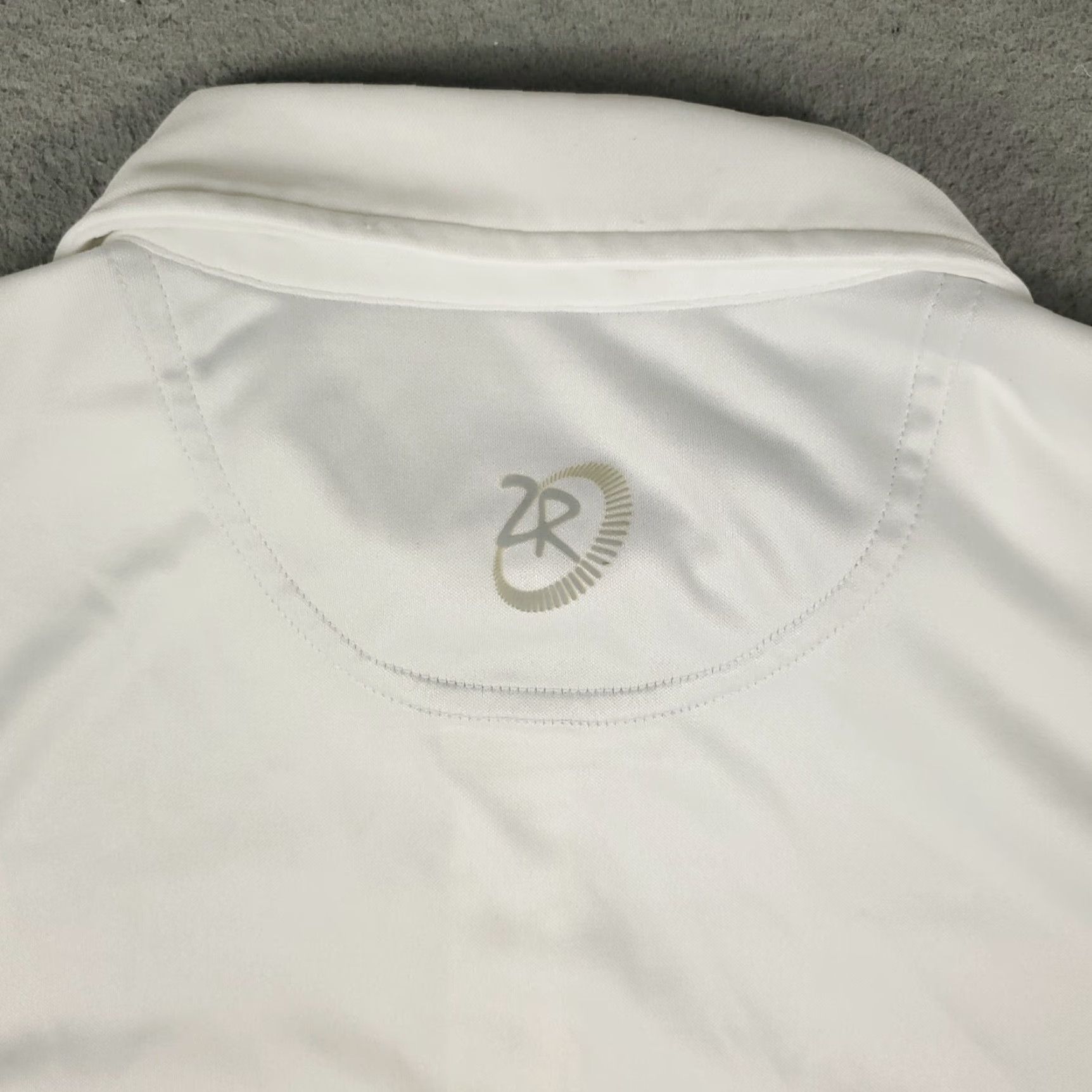 Vintage Zero Restriction Polo Shirt Mens L White Polo Shirt Casual Logo Modern Preppy Sports Mens Size US L / EU 52-54 / 3 - 4 Thumbnail