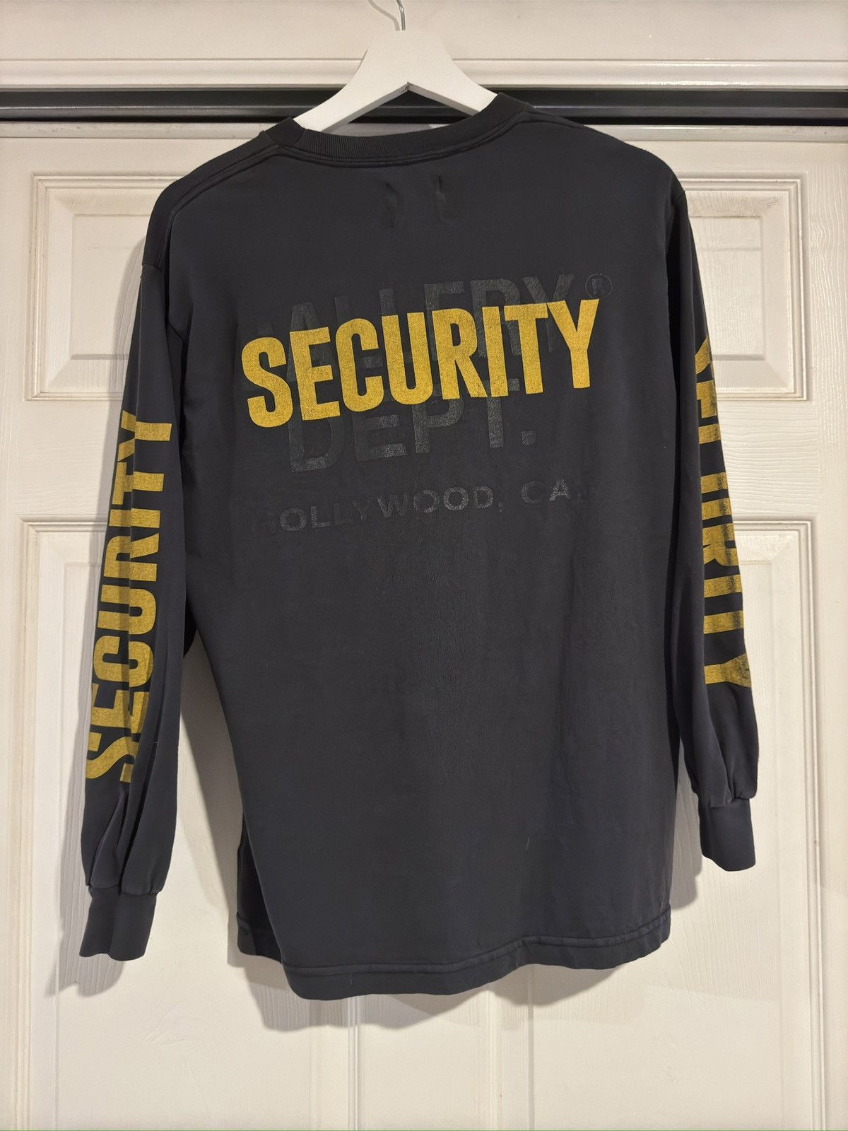 GALLERY DEPT. Security 長袖カットソー XL Gallery Dept. Gallery Dept. Security Faded Long Sleeve Shirt | Grailed