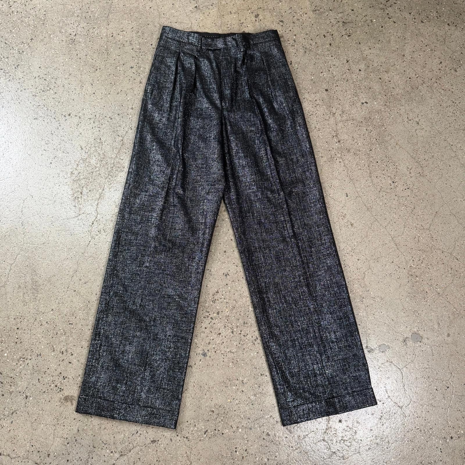 Dries Van Noten Dries Van Noten Glitter Tuxedo Suit Size 48R - 12 Thumbnail