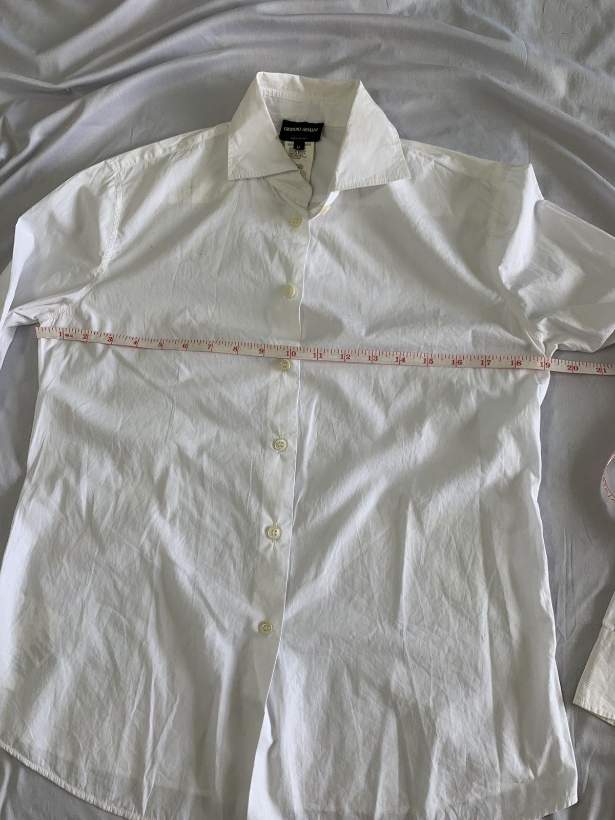 Giorgio Armani Giorgio armani button up shirt Size S / US 4 / IT 40 - 11 Thumbnail