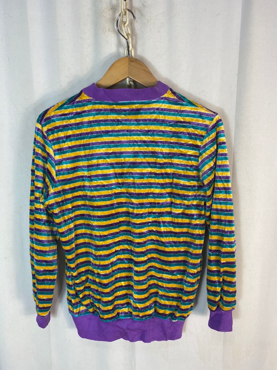 Japanese Brand Marty ribbon multicolor stripe sweatshirt Size S / US 4 / IT 40 - 8 Thumbnail