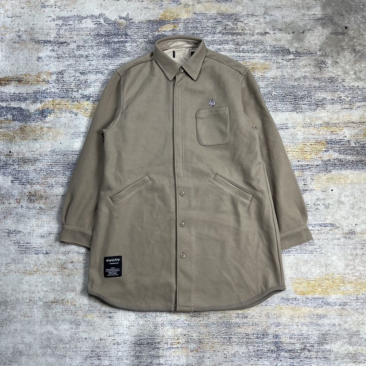 GU × Undercover GU x Undercover wool outer shirt jacket Size US M / EU 48-50 / 2 - 1 Thumbnail