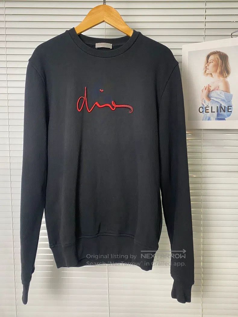 Dior Dior Men's Sweatshirt Black Size US XS / EU 42 / 0 - 1 Thumbnail
