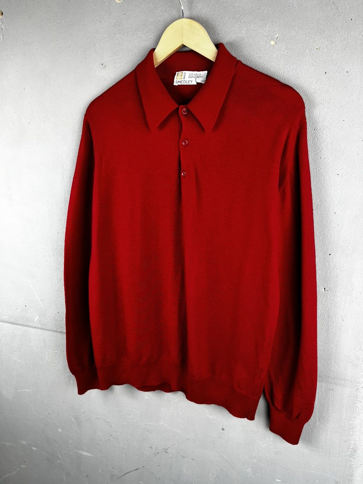 John Smedley John Smedley wool sweater size L vintage Size US L / EU 52-54 / 3 - 4 Thumbnail