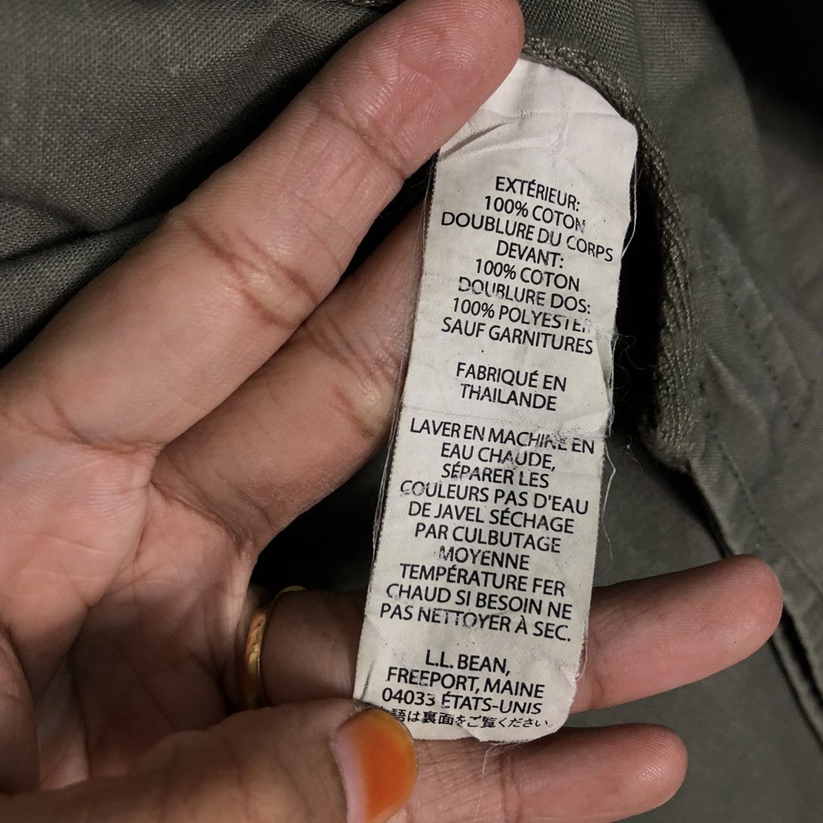 Japanese Brand 📌Vintage Chore Work Hunting Jacket L.L.Bean Duck Canvas Size US M / EU 48-50 / 2 - 21 Thumbnail