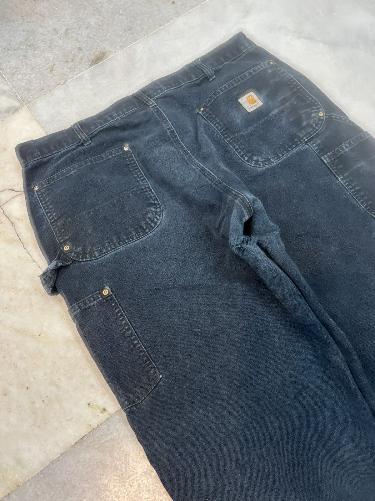 Carhartt Vintage carhartt B01 BLK double knee Size US 36 / EU 52 - 4 Thumbnail