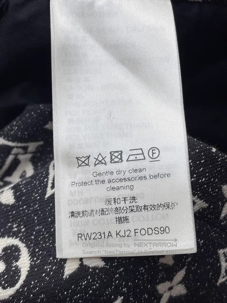 Other Louis Vuitton Black and white presbyopic print cut-out dre Size XS / US 0-2 / IT 36-38 - 7 Thumbnail