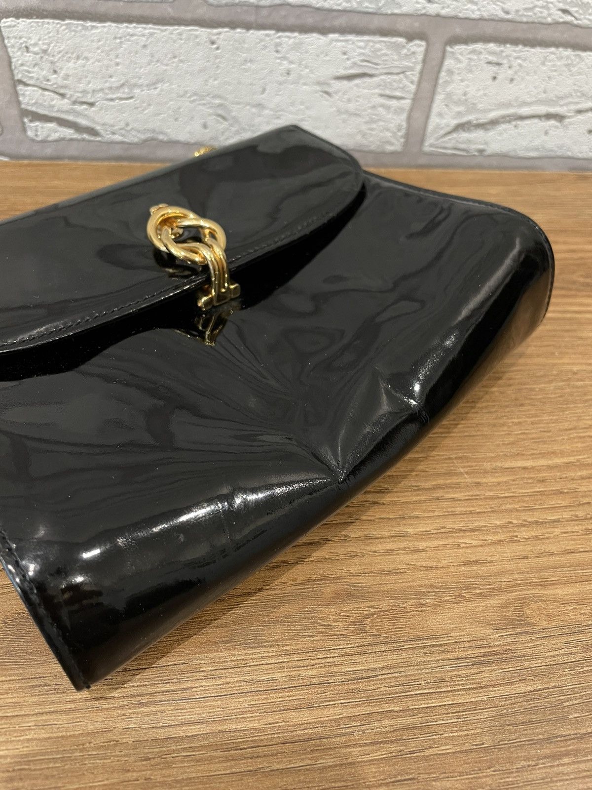 Gucci Gucci Shoulder Bag Small Dark Blue Leather Size ONE SIZE - 14 Thumbnail