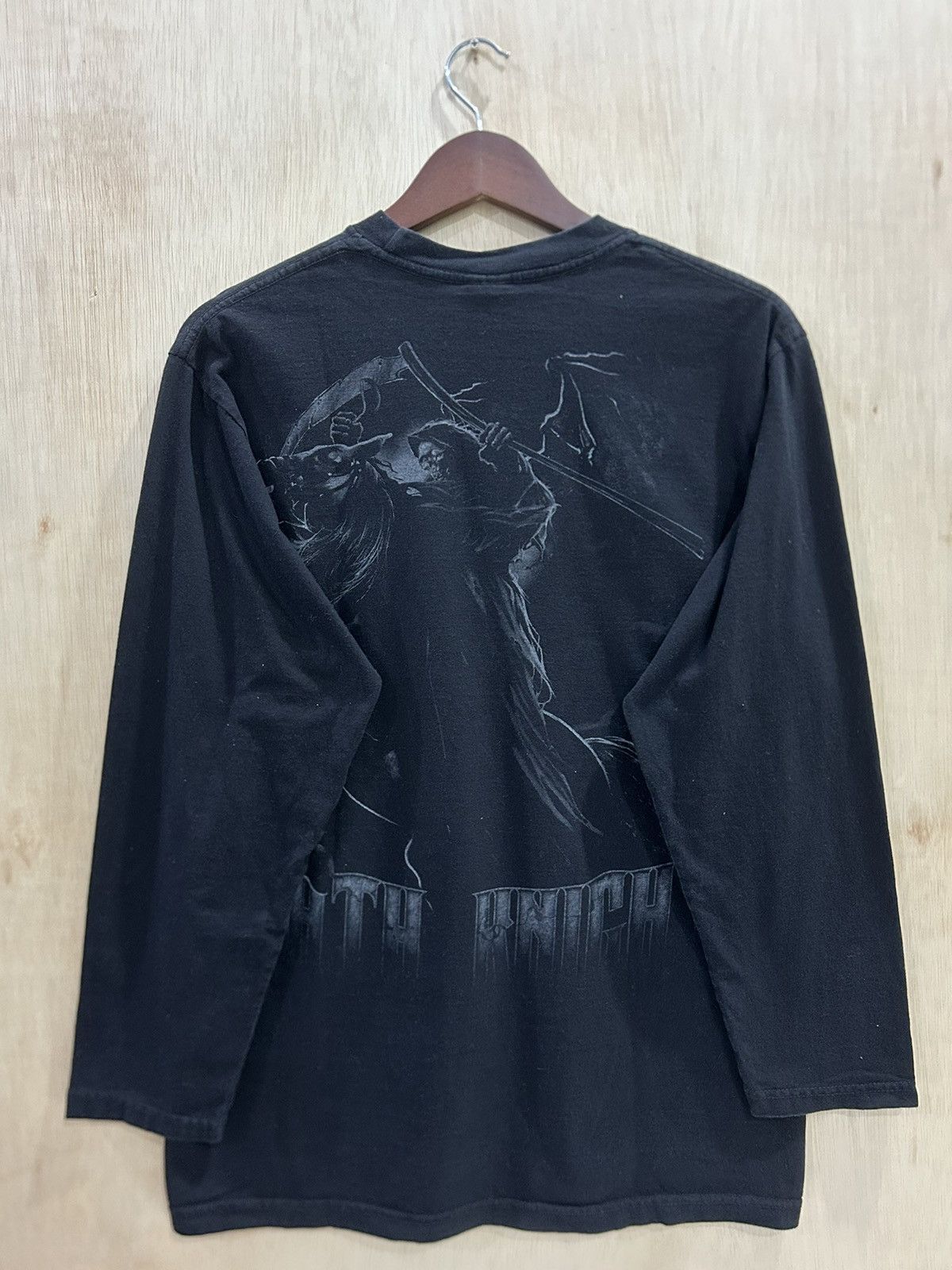 Vintage 2000s Death Knight Grim Reaper Overprint Size US L / EU 52-54 / 3 - 6 Thumbnail