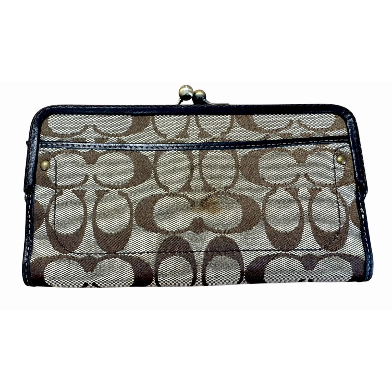 Coach Authentic COACH 65th Anniversary Signature Monogram Wallet Size ONE SIZE - 3 Thumbnail