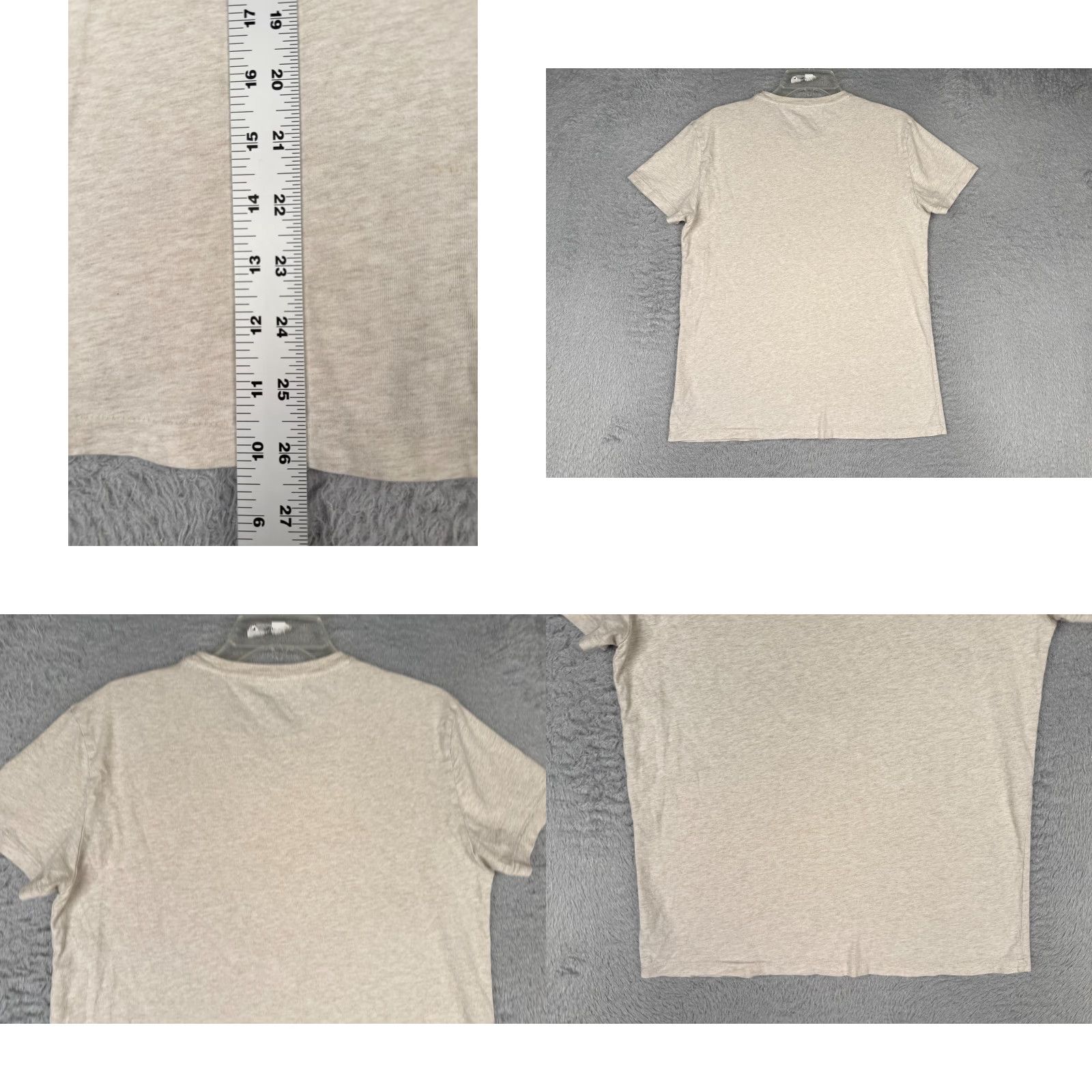 Ralph Lauren Polo Ralph Lauren Shirt Adult Small Light Beige Crew Neck 100% Cotton Short Sleeve Logo Beiges All Seasons Men T-Shirt Regular XS? Size US S / EU 44-46 / 1 - 9 Thumbnail