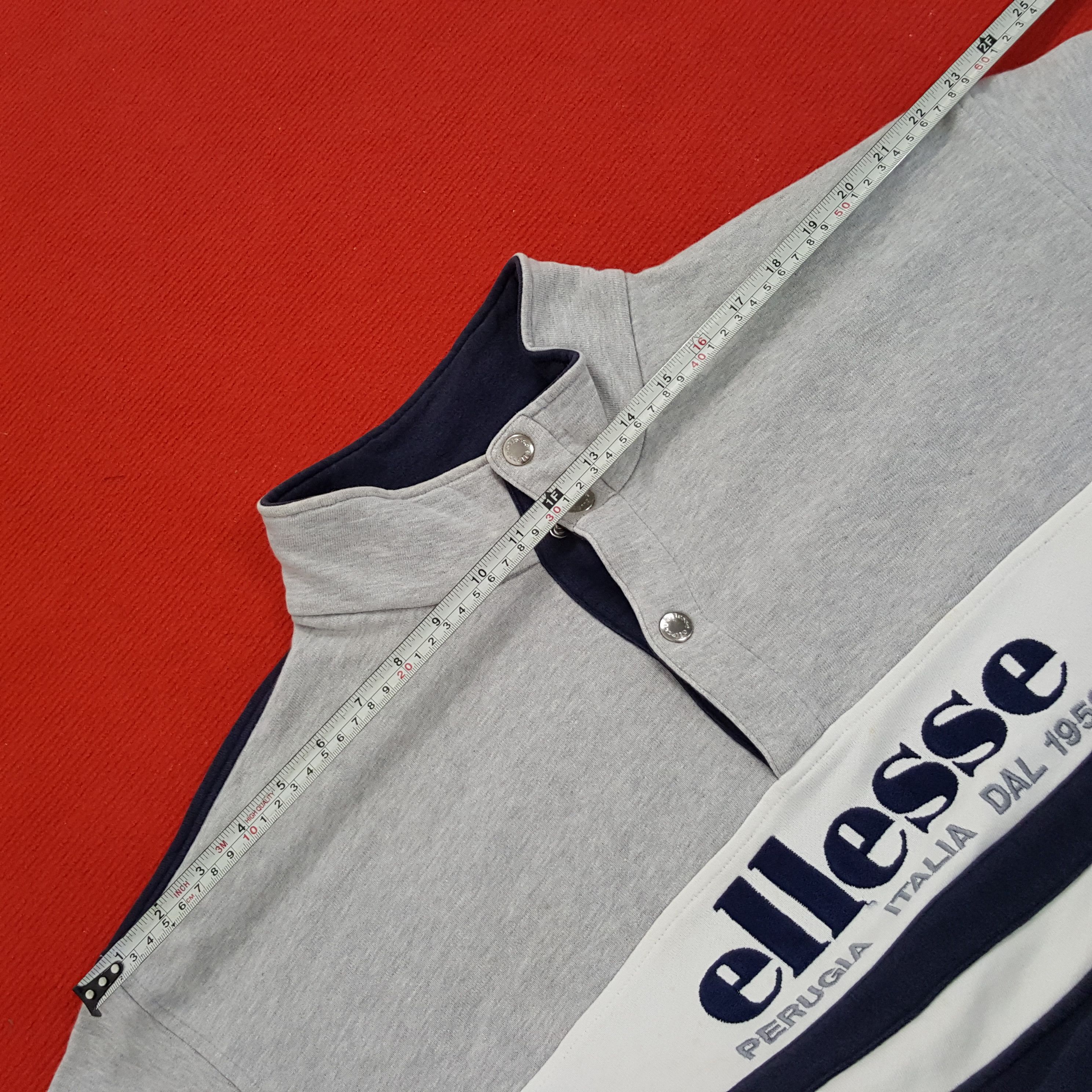 Ellesse × Vintage Ellesse Center Design Streetwear Style Sweatshirt Size US L / EU 52-54 / 3 - 11 Thumbnail