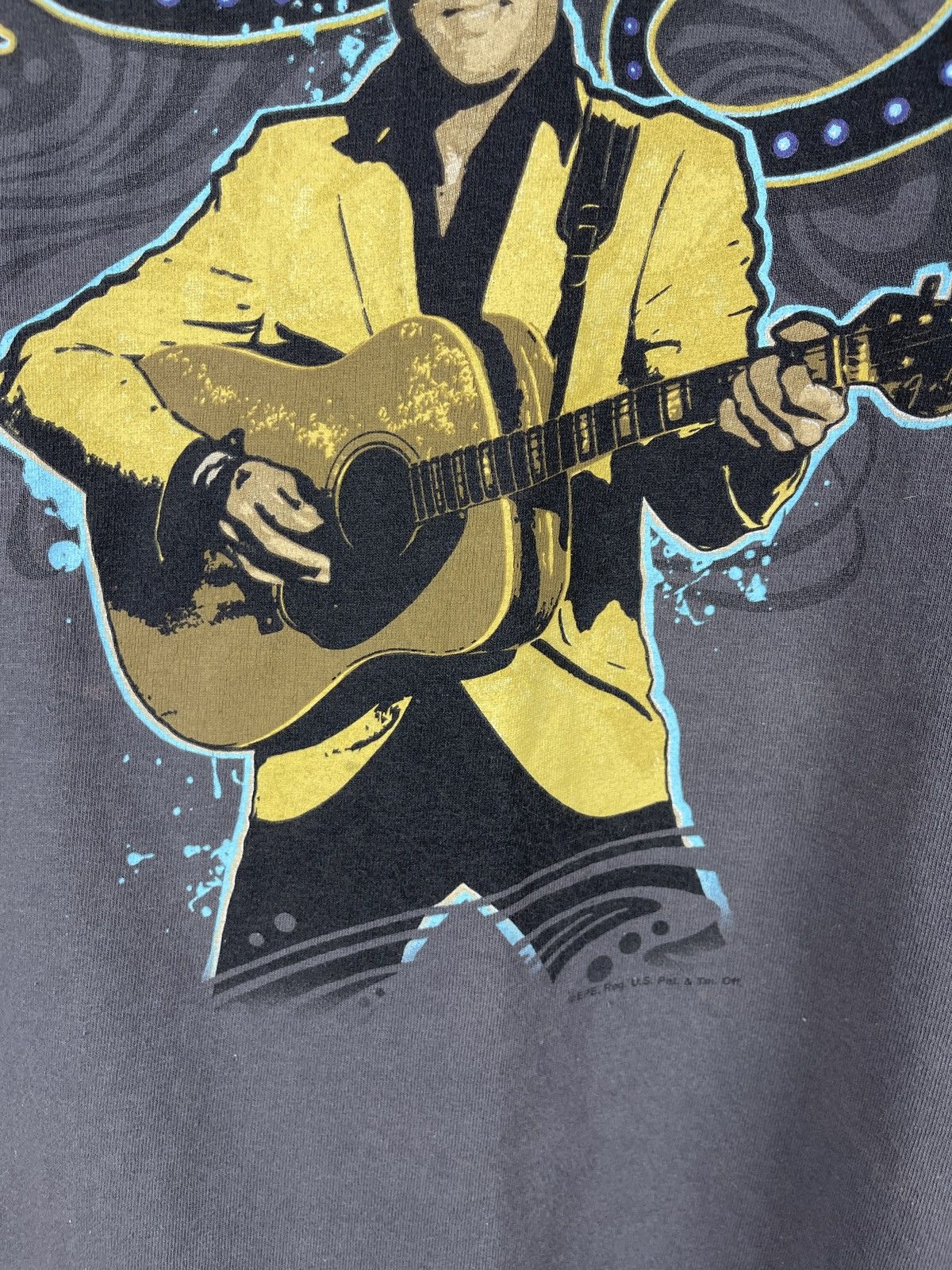 Band Tees Elvis Presley Liquid Blue Vintage y2k big logo tee shirt Size US L / EU 52-54 / 3 - 6 Thumbnail