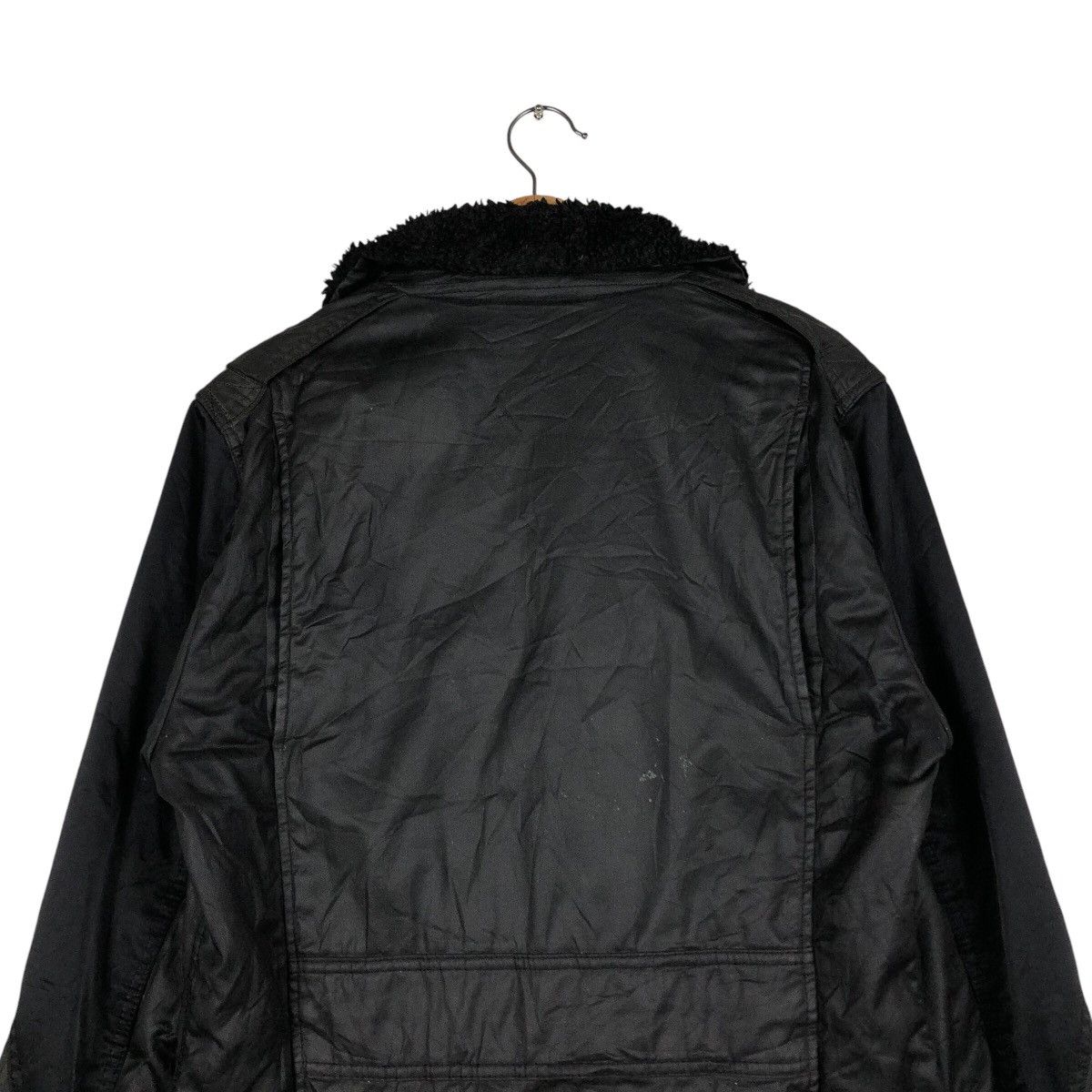 Japanese Brand × Vintage 📌Vintage Biker Jacket Double Collar Uniqlo Japan Size US L / EU 52-54 / 3 - 10 Thumbnail