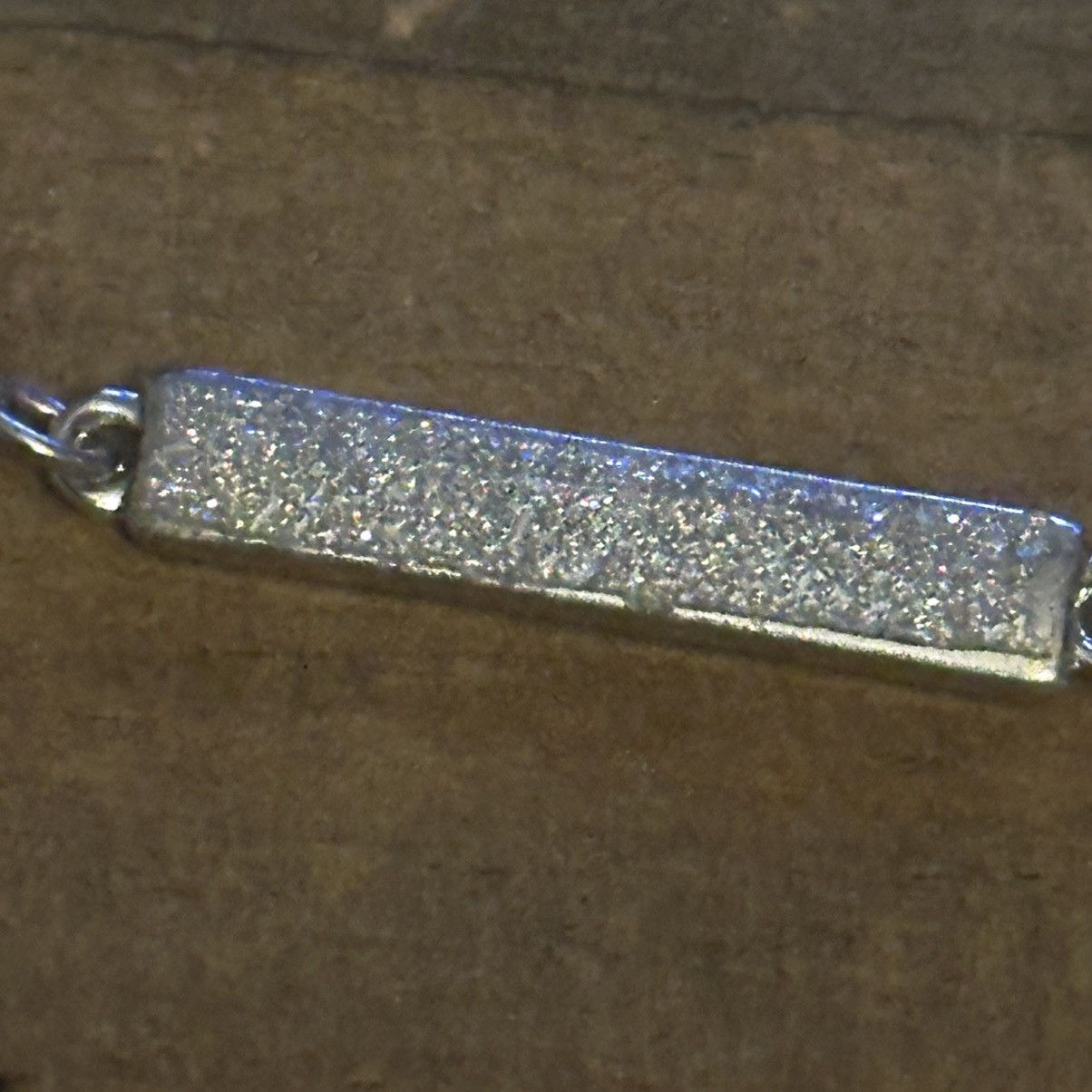 Other Charming Charlie triple strand layered glitter link necklace Size ONE SIZE - 2 Thumbnail