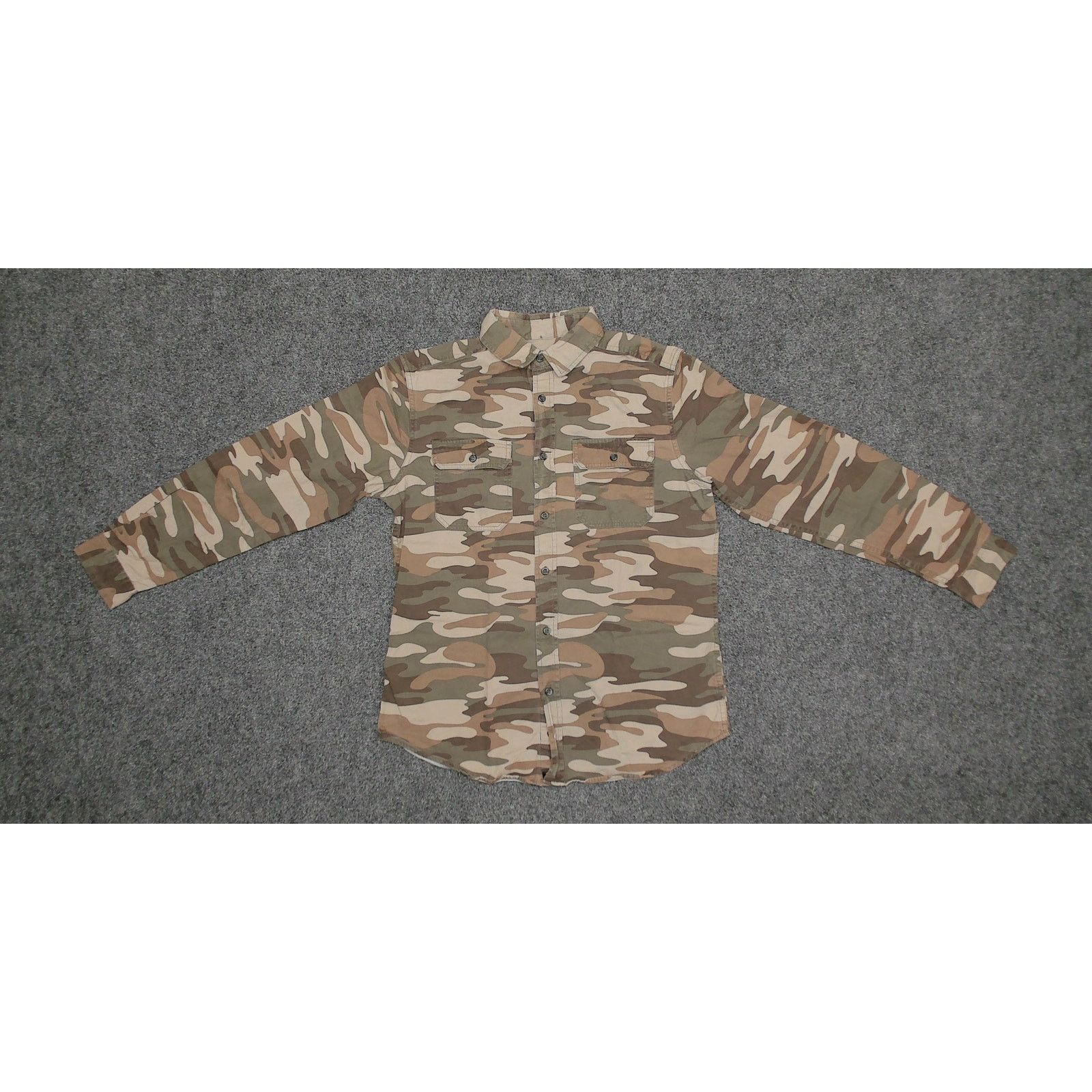 Lee Lee Vintage Y2K Faded Desert Camo Boxy Shacket Size XL / US 12-14 / IT 48-50 - 5 Thumbnail