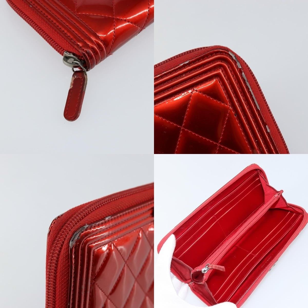 Chanel Chanel Boy CHANEL Long Wallet Size ONE SIZE - 4 Thumbnail