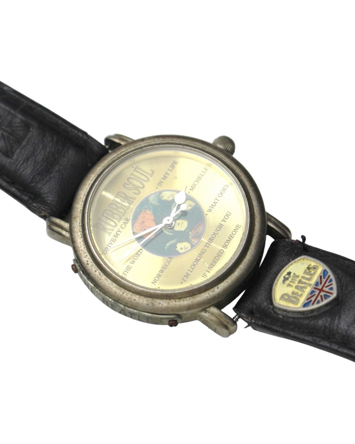 Vintage 1993 THE BEATLES “RUBBER SOUL” QUARTZ WATCH Size ONE SIZE - 3 Thumbnail