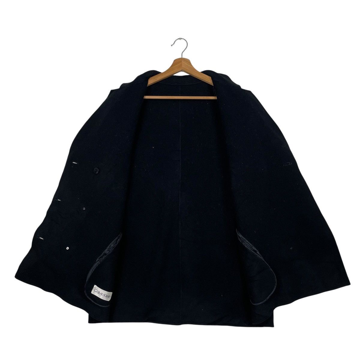 Calvin Klein Calvin Klein Wool Coat Size M / US 6-8 / IT 42-44 - 11 Thumbnail