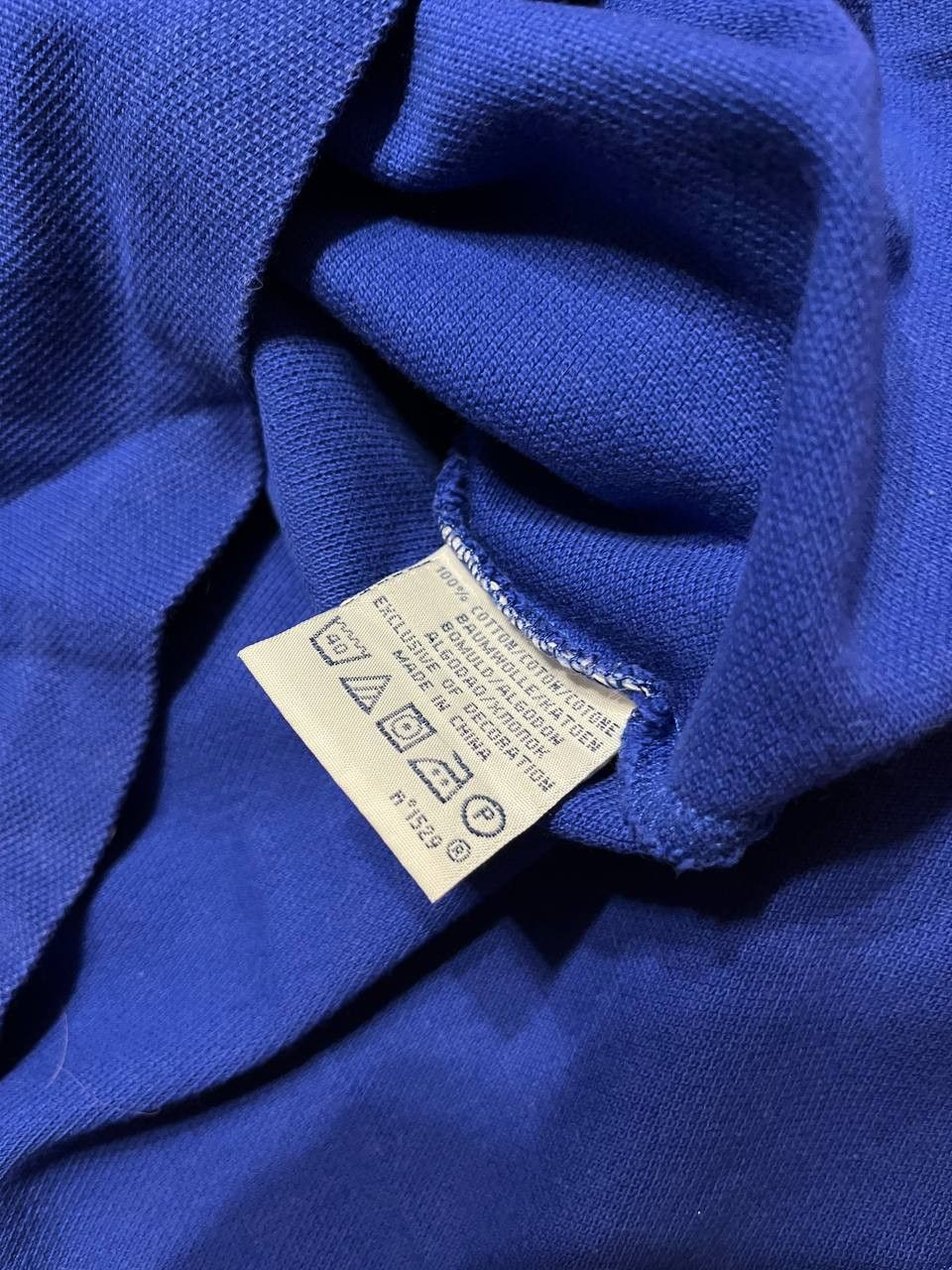 Polo Ralph Lauren × Ralph Lauren Vintage Polo Ralph Lauren rugby in blue with small horse Size US S / EU 44-46 / 1 - 5 Thumbnail
