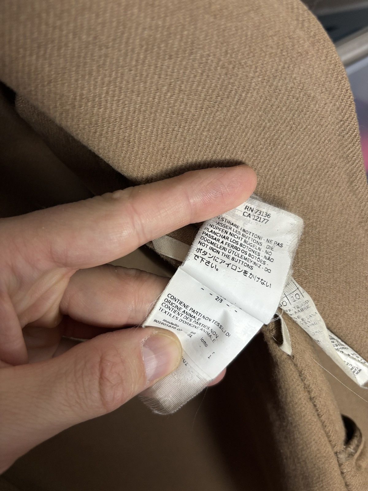 Max Mara S Max Mara Wool Silk Vintage Luxury Double Breasted Coat Size M / US 6-8 / IT 42-44 - 16 Thumbnail