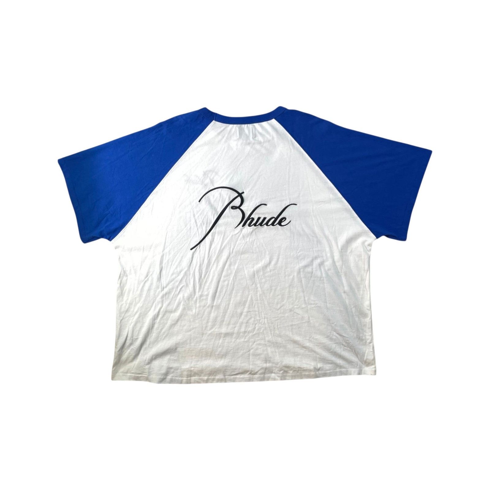 Rhude Rhude "Baseball" White & Blue Tee Size US XXL / EU 58 / 5 - 2 Thumbnail