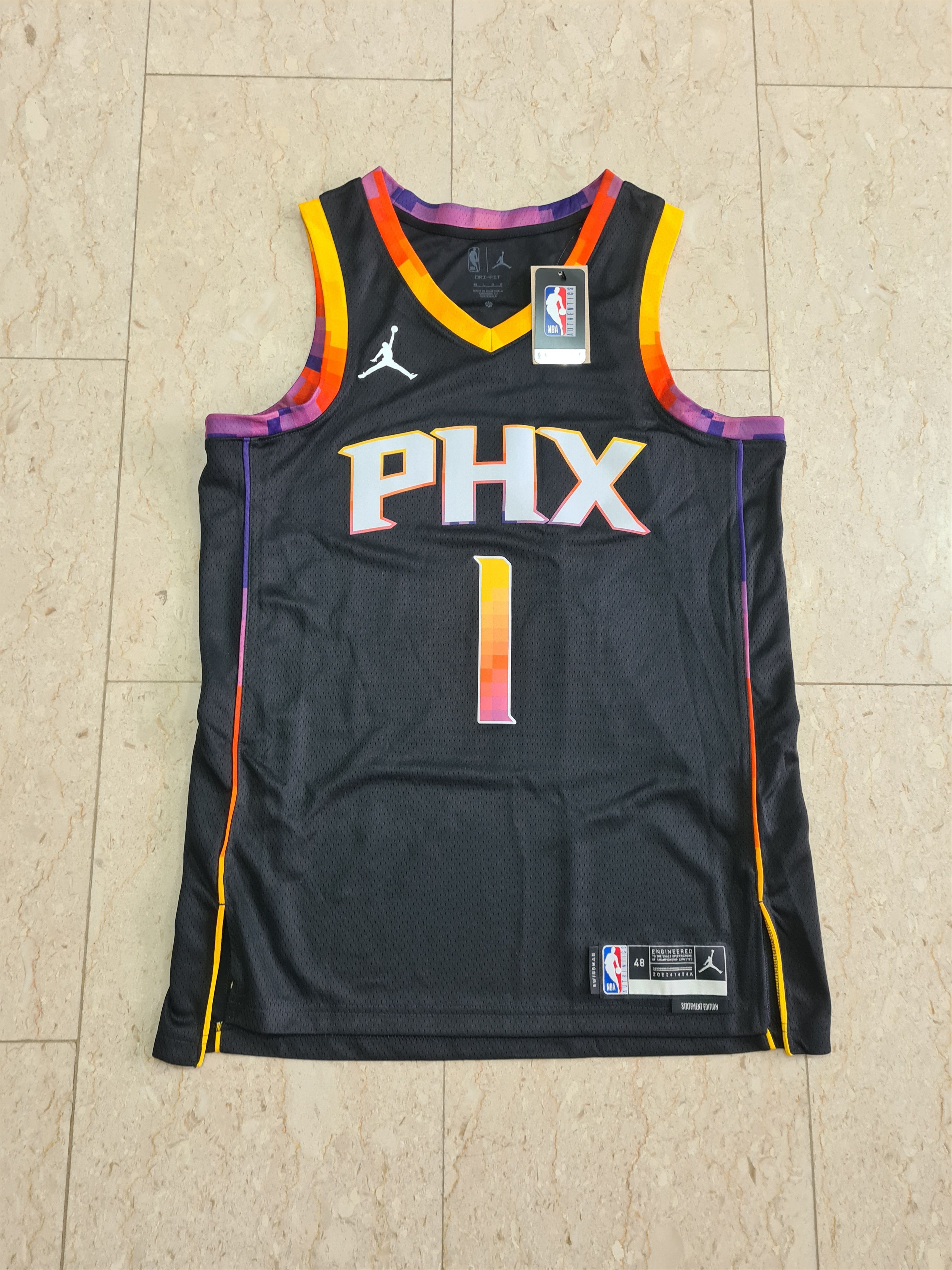 Nike BNWT Authentic Nike Men s Suns Statement Swingman Jersey Grailed
