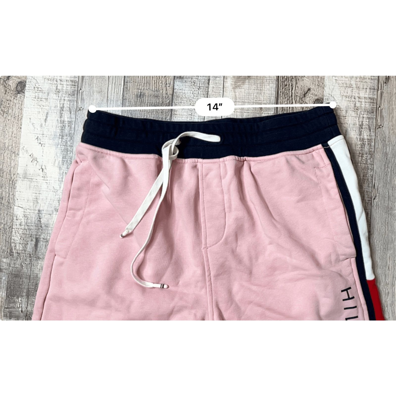 Tommy Hilfiger Tommy Hilfiger Premium Cotton Stretch Pink Shorts SMALL Size US 29 - 5 Thumbnail