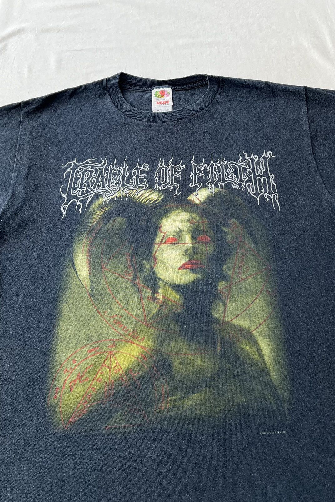 Band Tees Vintage 2007 Cradle of Filth Devil To The Metal T-shirt Size US M / EU 48-50 / 2 - 5 Thumbnail