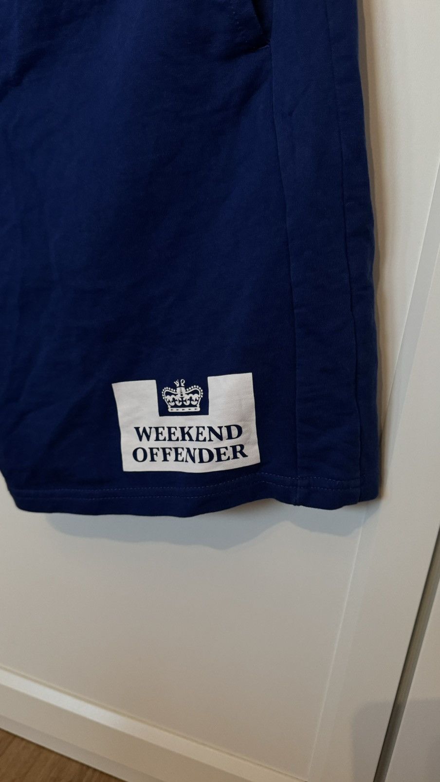 Vintage × Weekend Offender Weekend Offender shorts cotton blue with logo Size US 36 / EU 52 - 2 Thumbnail