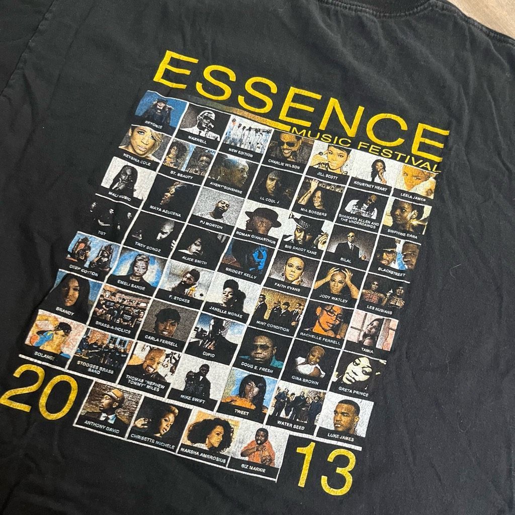 Gildan Essence Music Festival Black Graphic Shirt Men Large Bin O-4 Size US L / EU 52-54 / 3 - 7 Thumbnail
