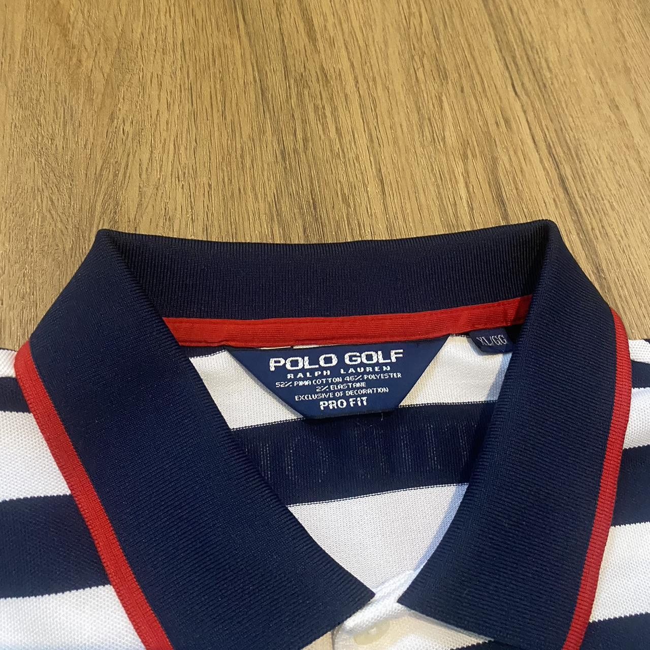 Polo Ralph Lauren Navy and white Red striped Polo Ralph Lauren polo Size US XL / EU 56 / 4 - 4 Thumbnail