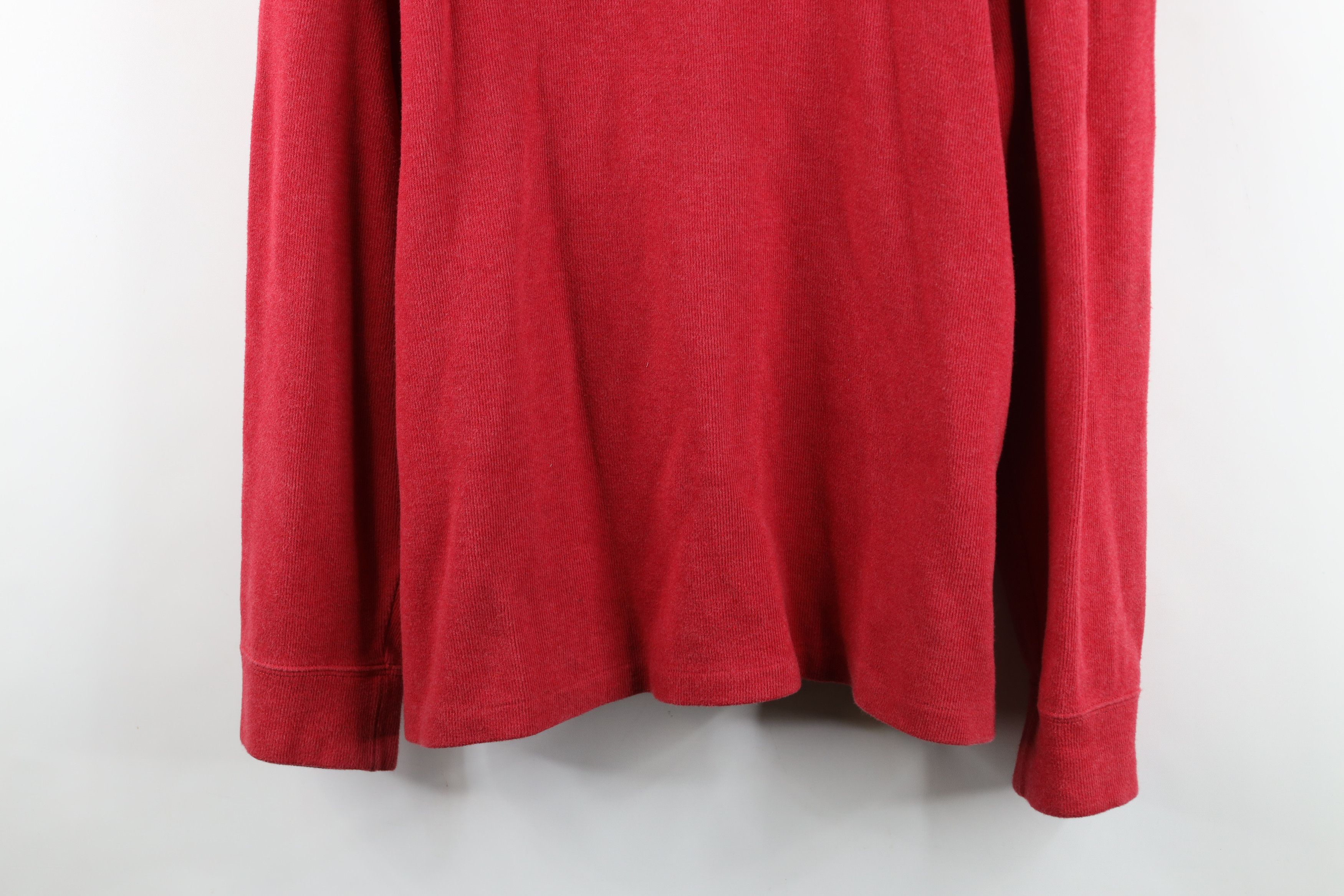 Ralph Lauren Vintage 90s Ralph Lauren Cotton Ribbed Knit Half Zip Sweater Size US XXL / EU 58 / 5 - 3 Thumbnail