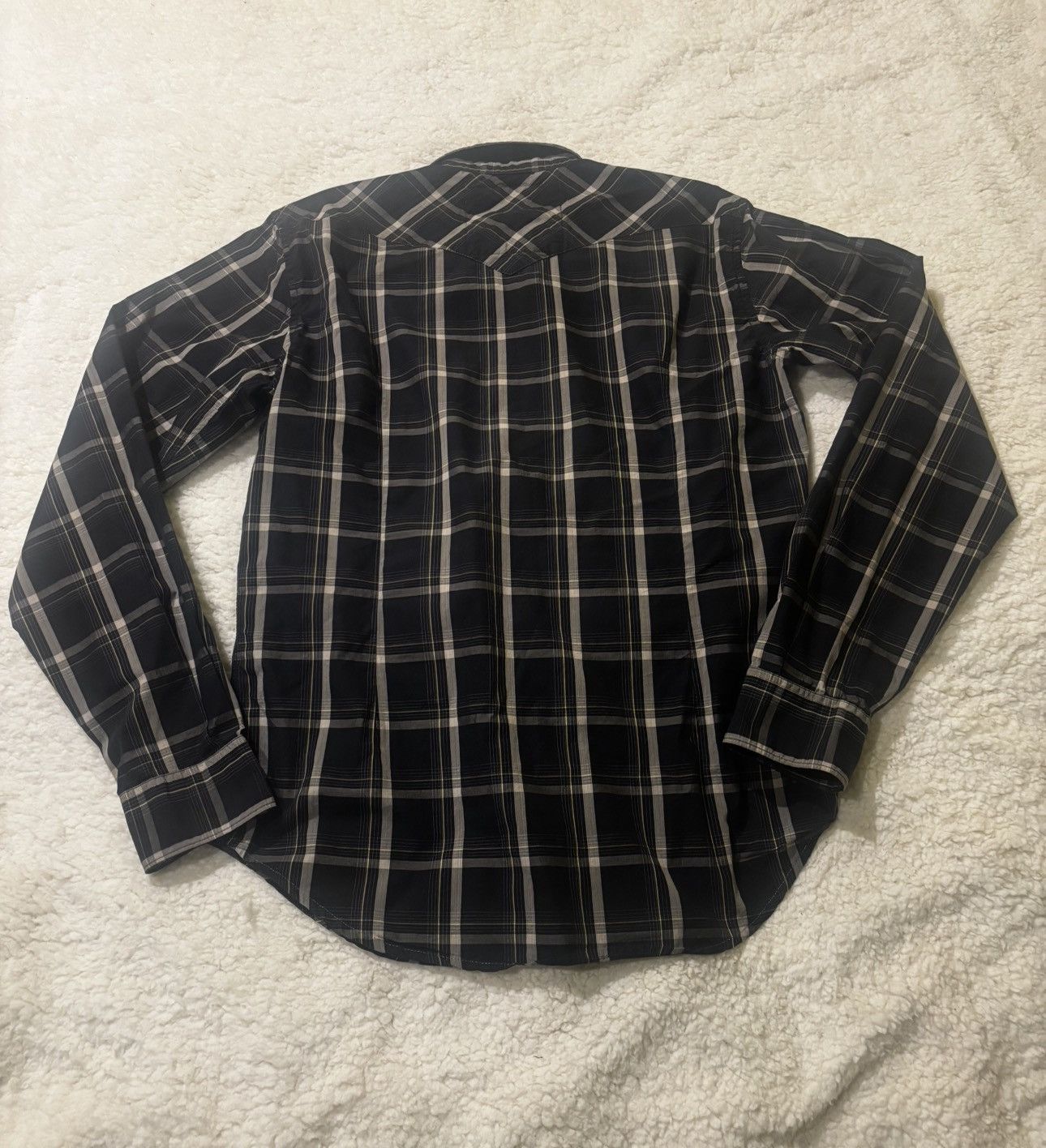 Guess Men’s black plaid shirt2233 Size US M / EU 48-50 / 2 - 11 Thumbnail