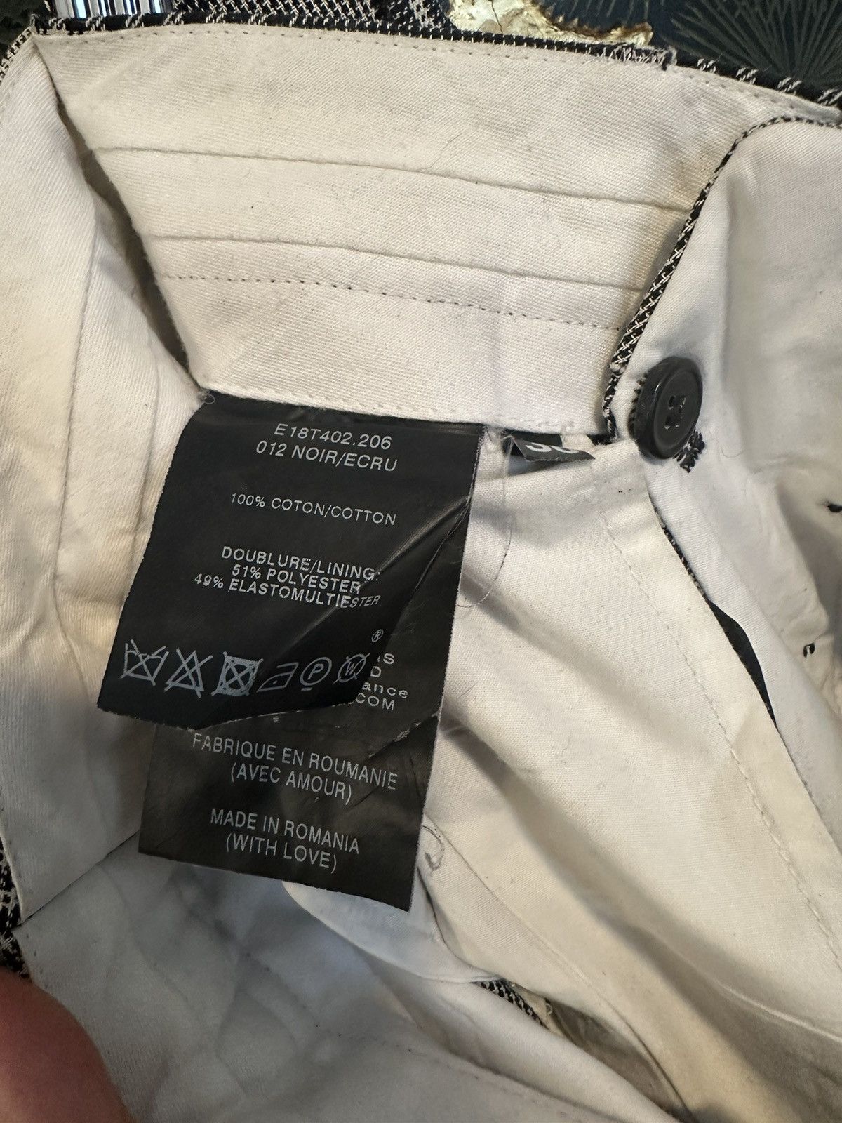 AMI AMI Paris Plaid Trousers Size US 28 / EU 44 - 6 Thumbnail