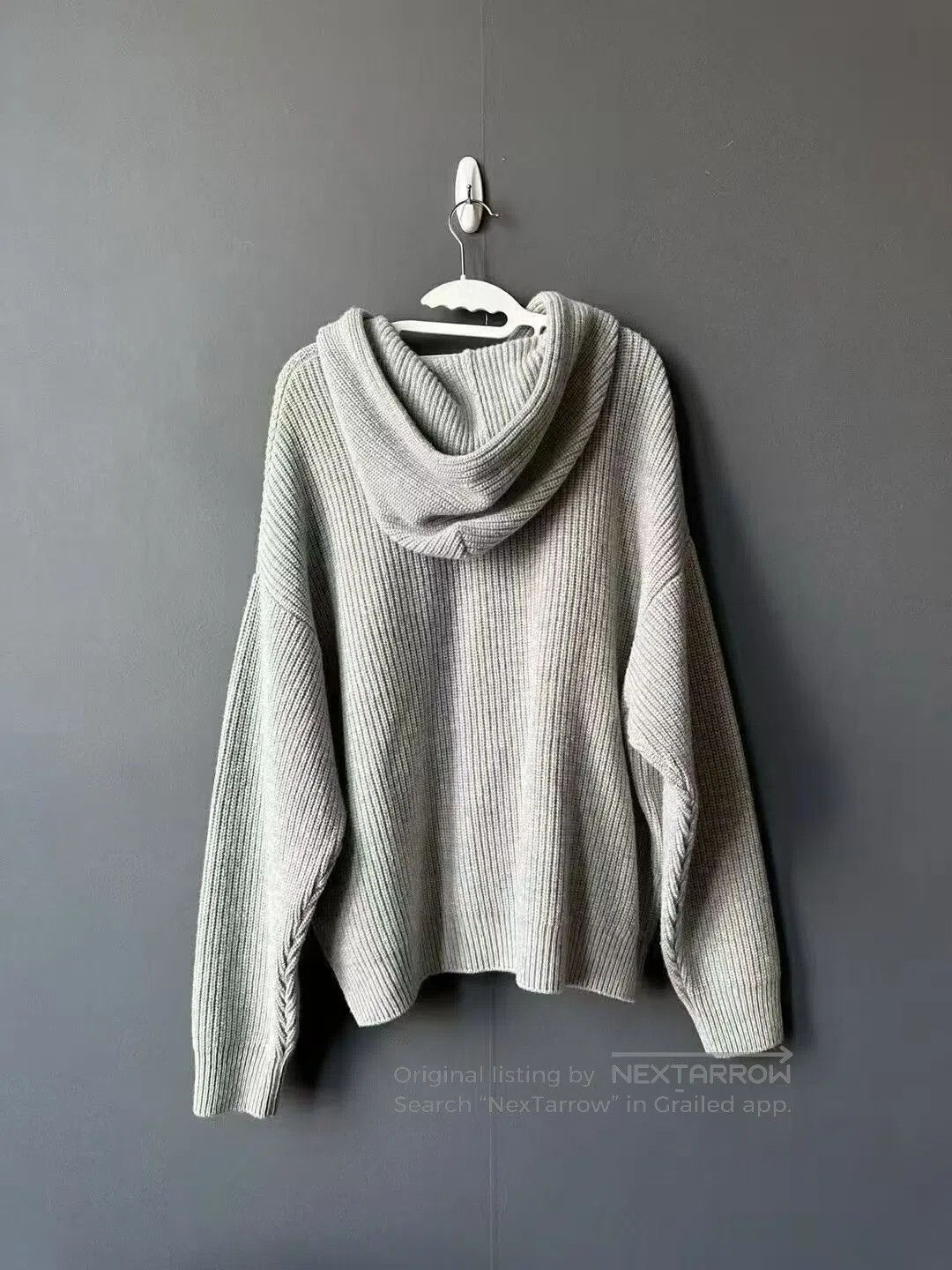 Celine CELINE Gray hooded sweater hoodie| Size US S / EU 44-46 / 1 - 2 Thumbnail
