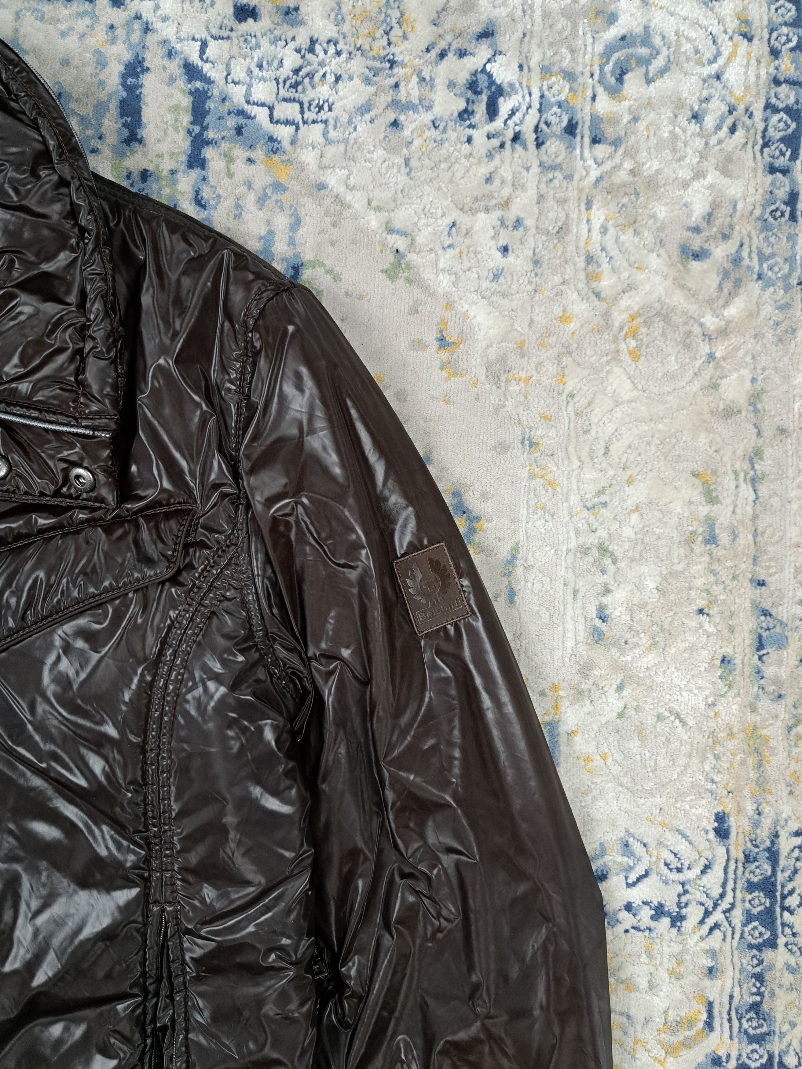 Belstaff Belstaff Motorcycle Brown Waxed Jacket Cropped Archive Size US L / EU 52-54 / 3 - 2 Thumbnail