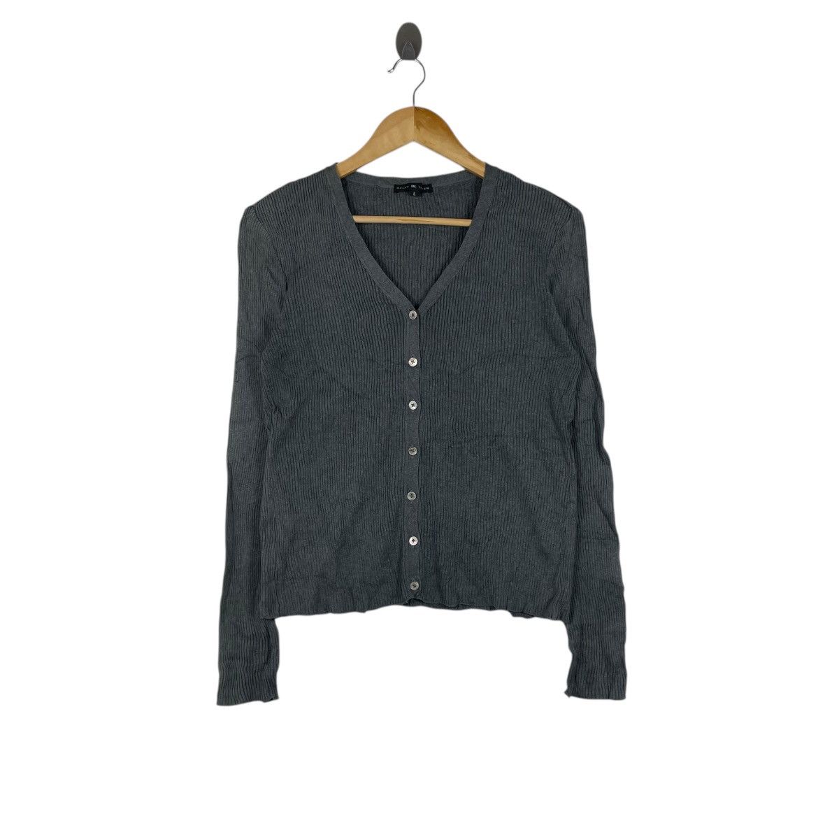 Ralph Lauren Vintage Ralph Lauren RL Knitwear Cardigan Sweater Size L / US 10 / IT 46 - 1 Thumbnail