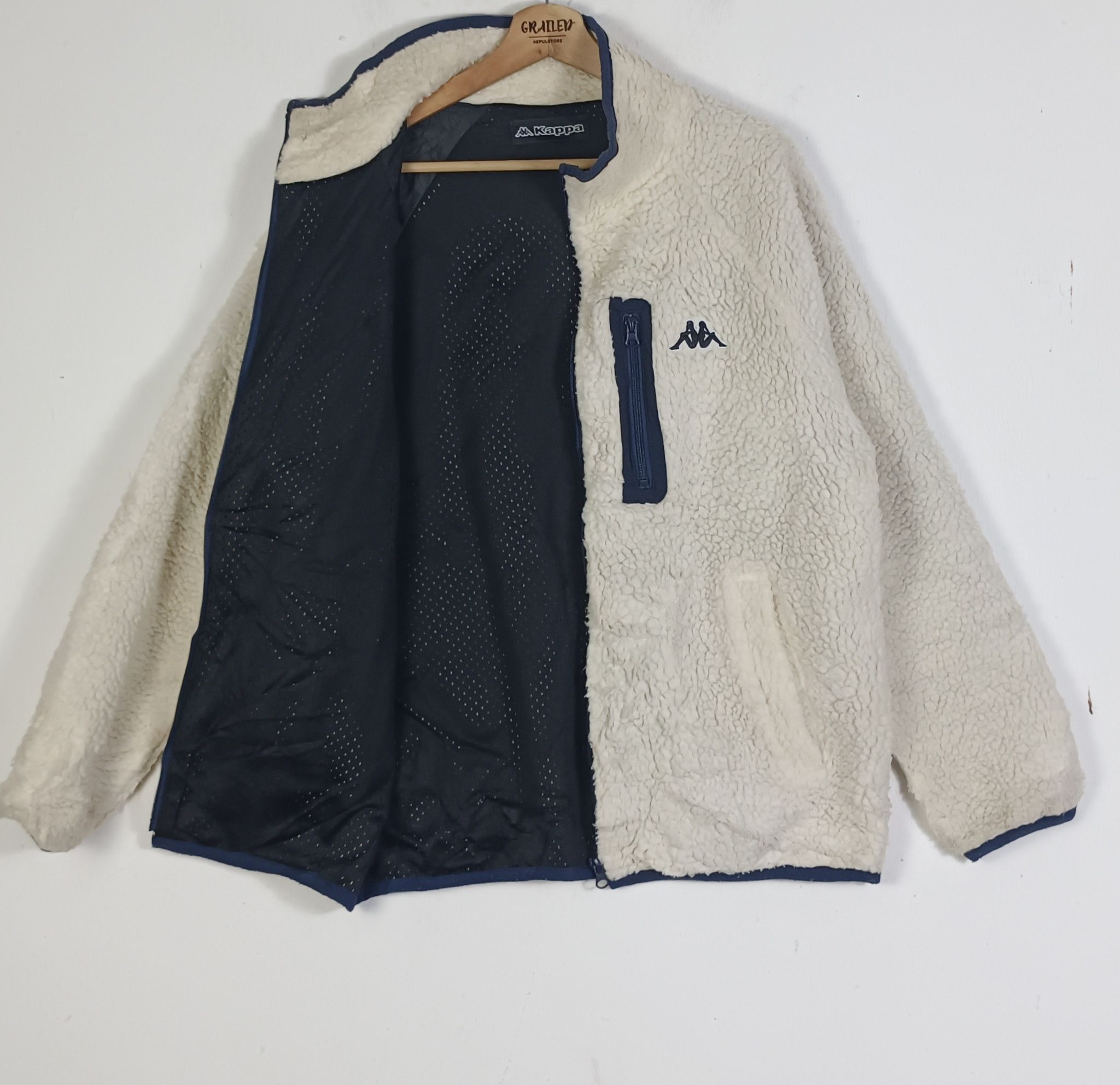 Kappa Vintage Kappa Flecee Jacket Size US L / EU 52-54 / 3 - 5 Thumbnail