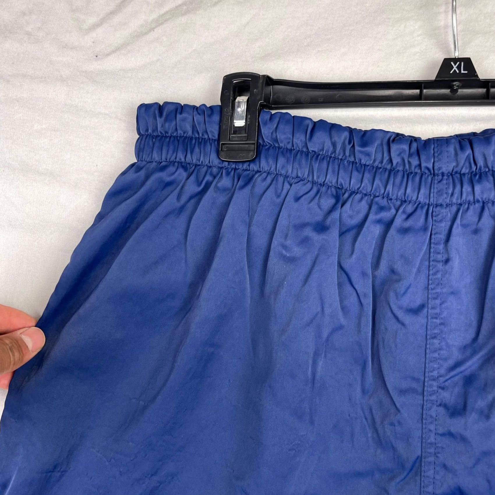 Nike Nike Shorts Men XL Navy 90s Vintage Athletic Drawstring Quick Dry Outdoor Sports Size US 36 / EU 52 - 4 Thumbnail