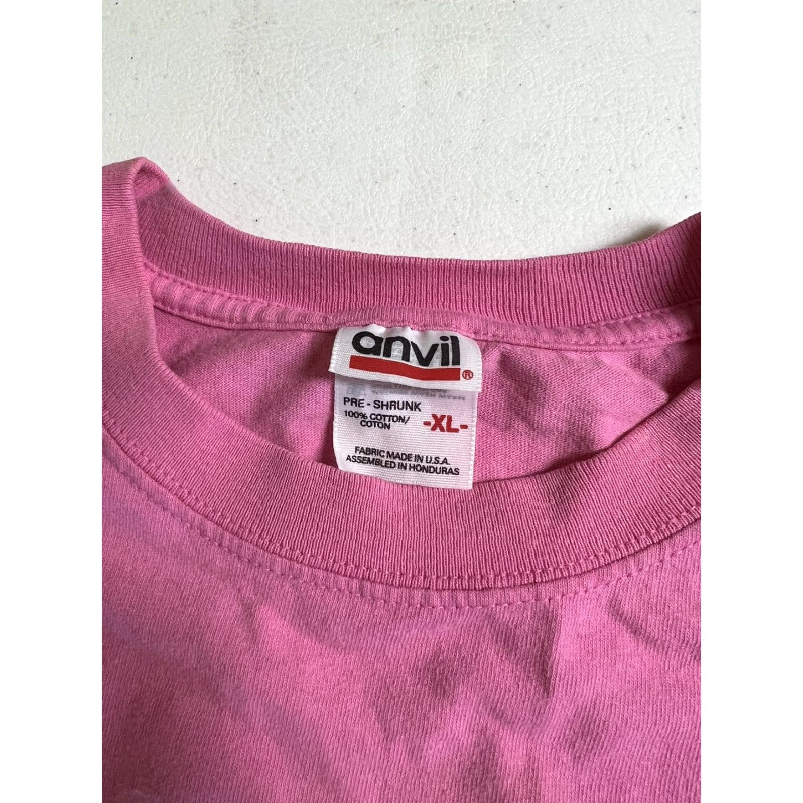 Pinko VINTAGE Holiday Inn Rutland VT Karaoke T-Shirt Short Sleeve Shirt Womens XL Pink Modern Classic Crew Neck Size XL / US 12-14 / IT 48-50 - 3 Thumbnail