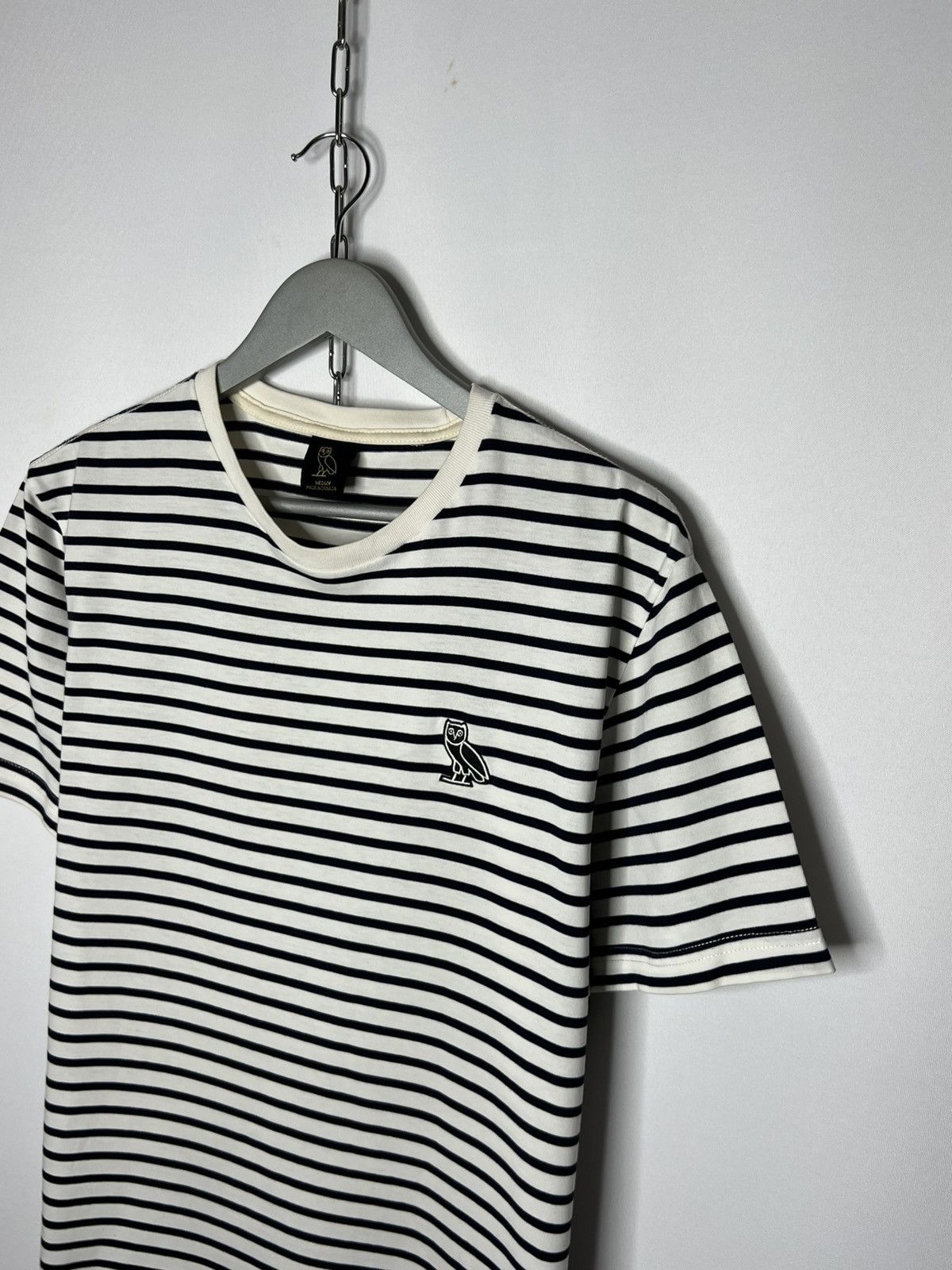 Drake OVO T-Shirt Small Logo Drake Striped Tee Merch Rare Size US M / EU 48-50 / 2 - 3 Thumbnail