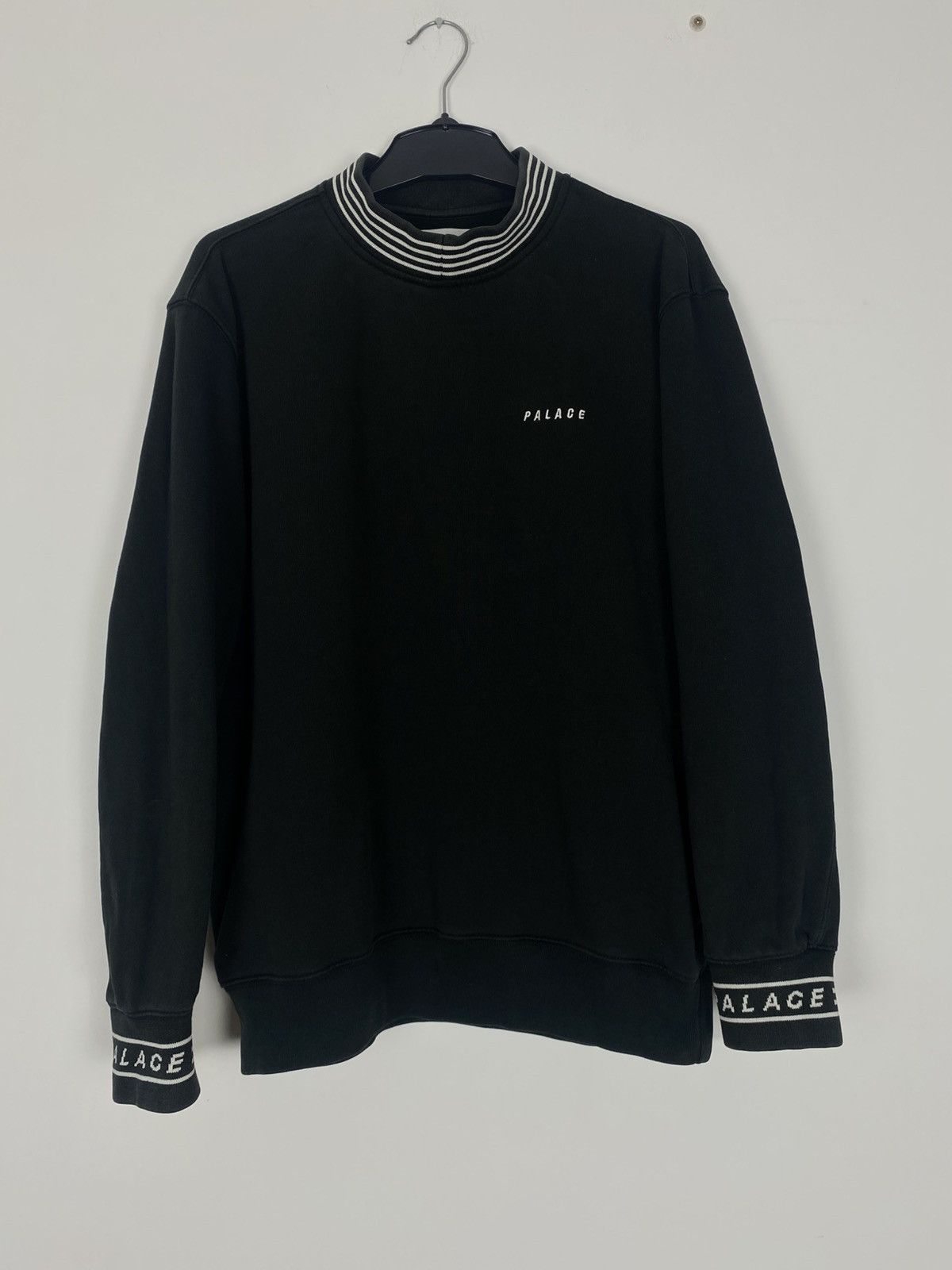 Palace Palace P-Rib Crewneck basic sweatshirt streetwear y2k M/L Size US S / EU 44-46 / 1 - 1 Thumbnail