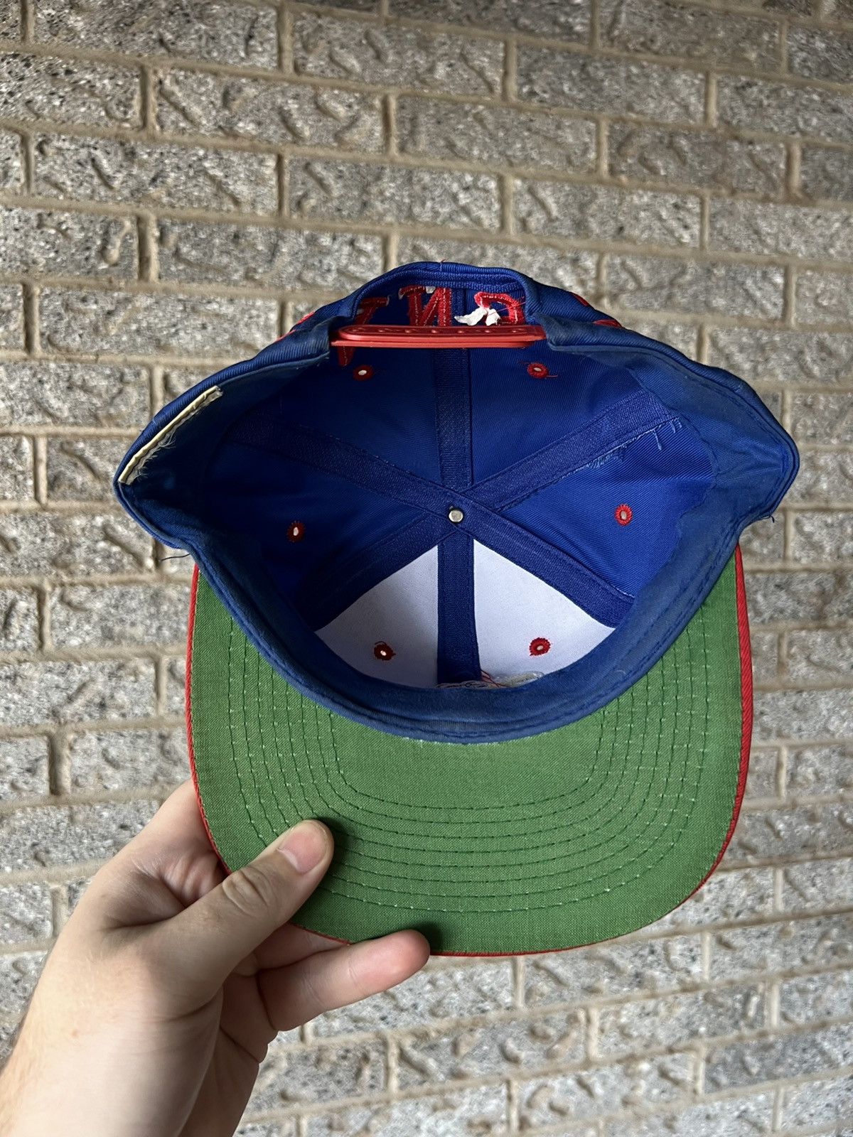 Sports Specialties × Vintage Vintage 90’s NCAA Kansas Jayhawks SnapBack Hat Size ONE SIZE - 2 Thumbnail